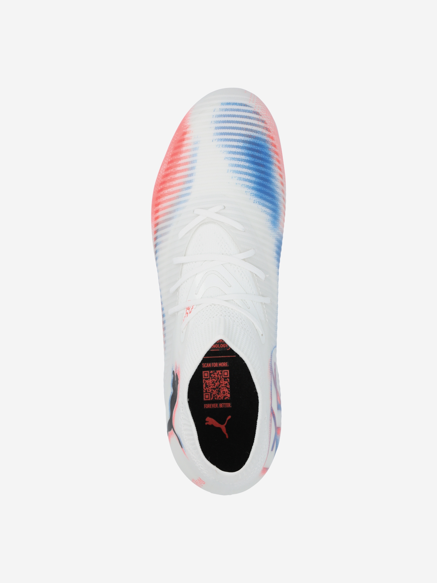 фото Бутсы для мальчиков puma future 8 pro fg/ag, белый