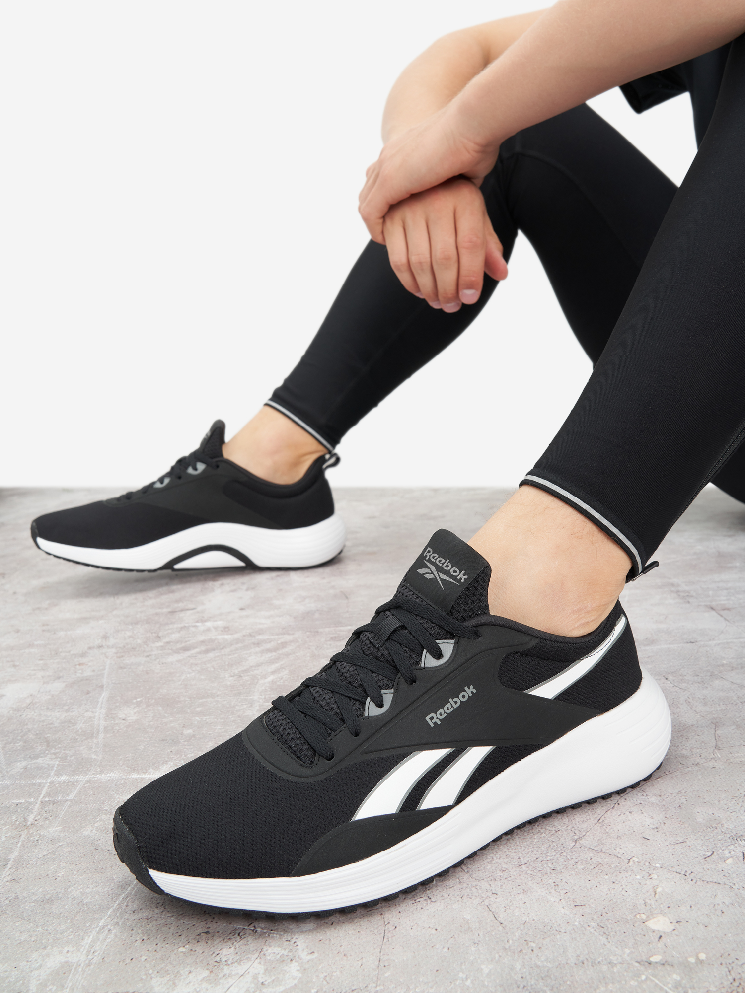 Кроссовки мужские Reebok Lite Plus 4, Черный Вид№2