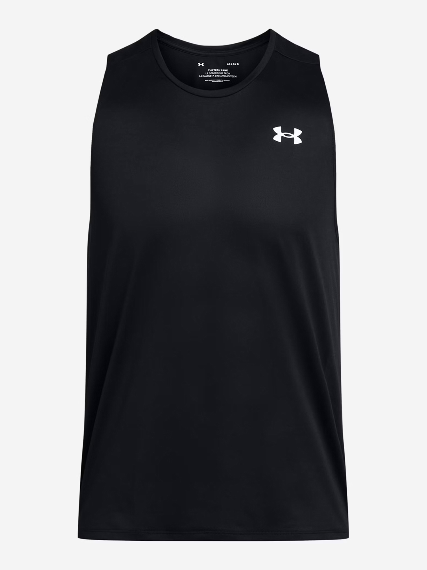 Майка мужская Under Armour Tech, черный, арт. 1382795U0F-001