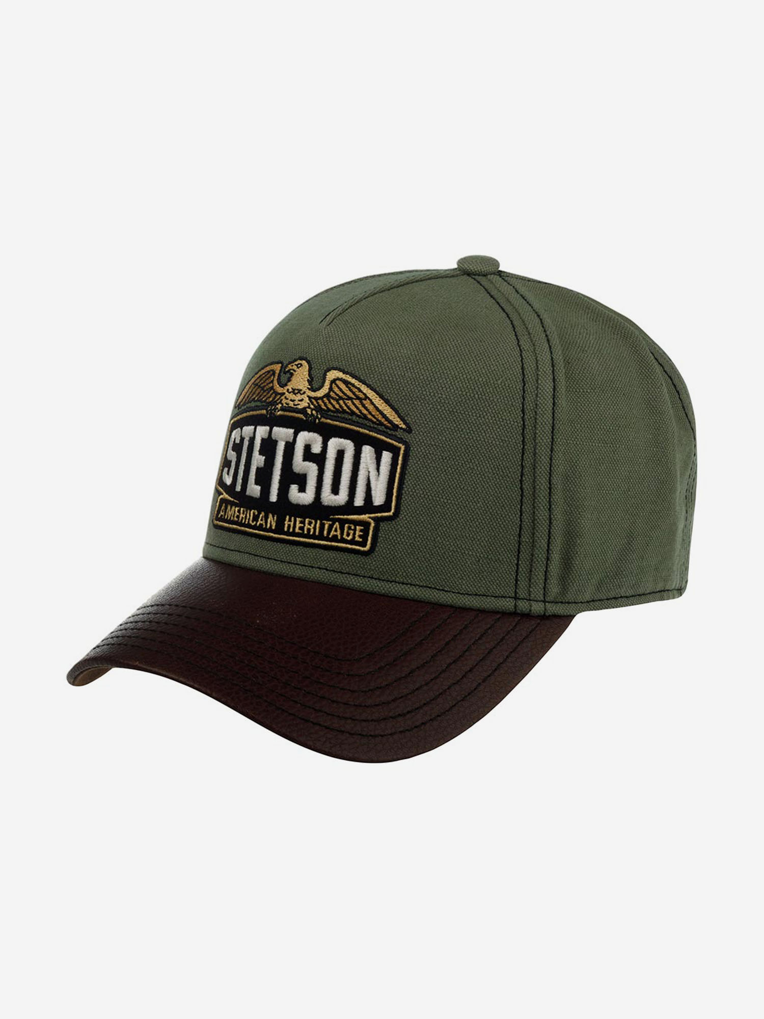 Бейсболка STETSON 7761121 TRUCKER CAP ARMY (оливковый), Мультицвет