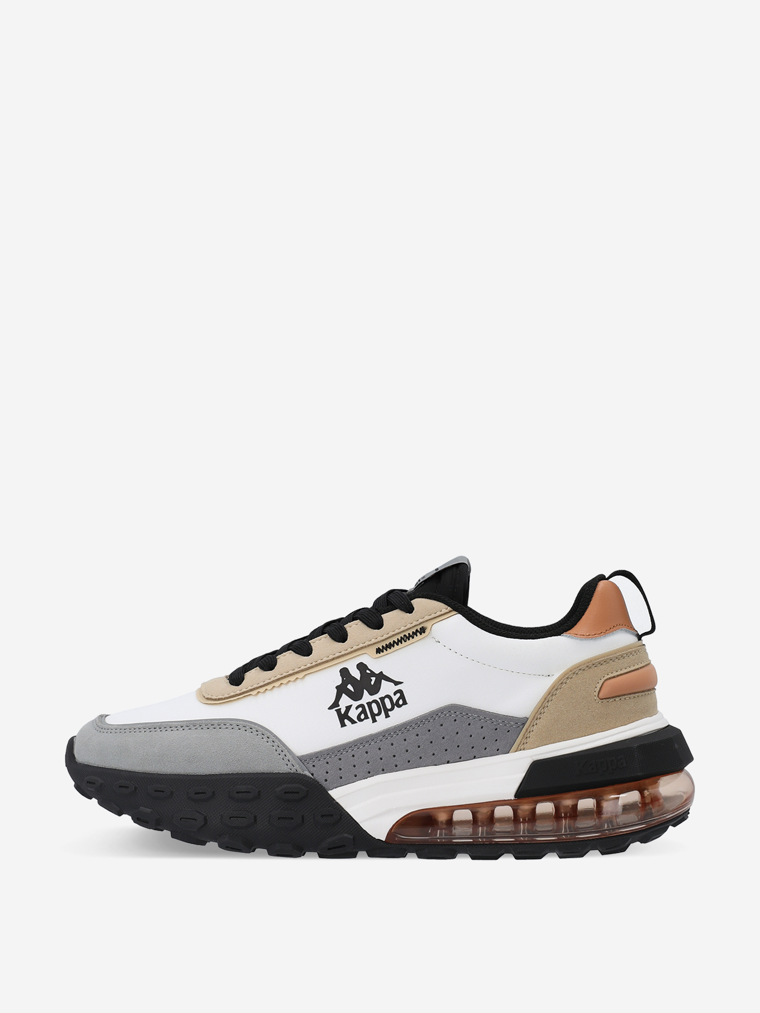 Изображение товара Кроссовки женские Kappa Robusta белые и серые для спорта
