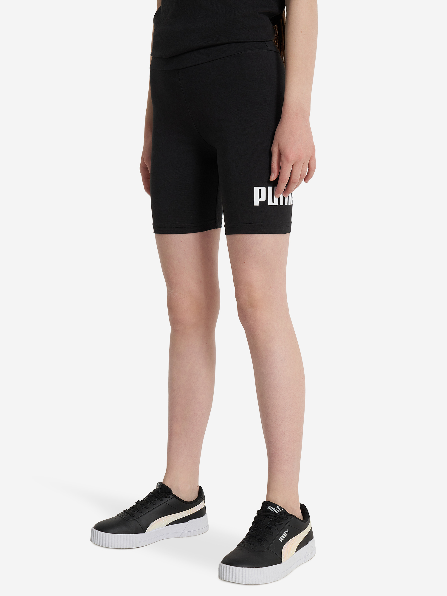 Велосипедки для девочек PUMA Logo, Черный 2