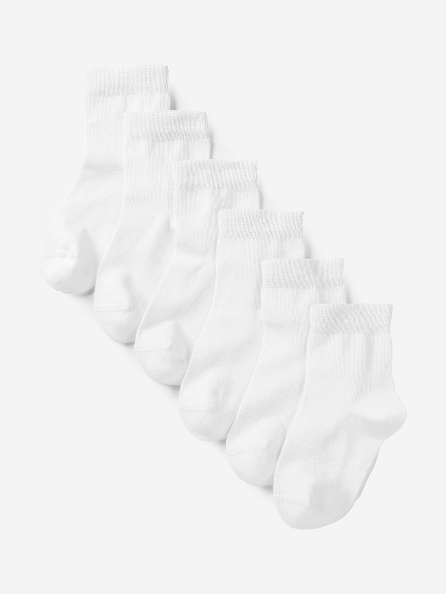 Носки для детей малышей хлопок набор 6 пары Artie, Белый
