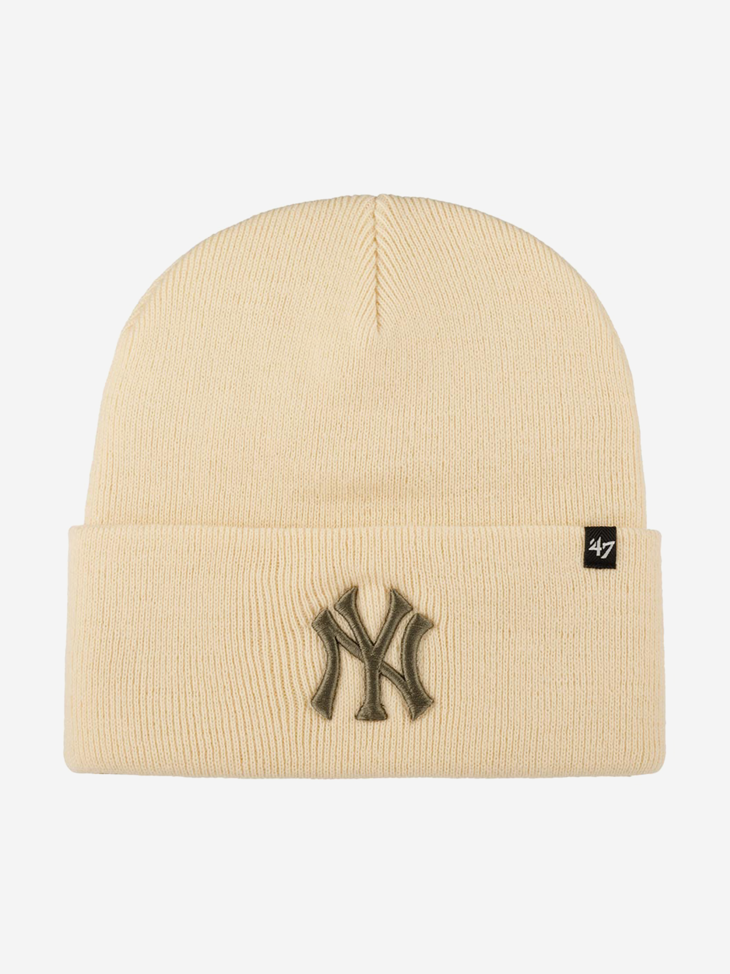 Изображение товара Шапка с отворотом 47 BRAND B-HYMKR17ACE New York Yankees MLB, Кремовый