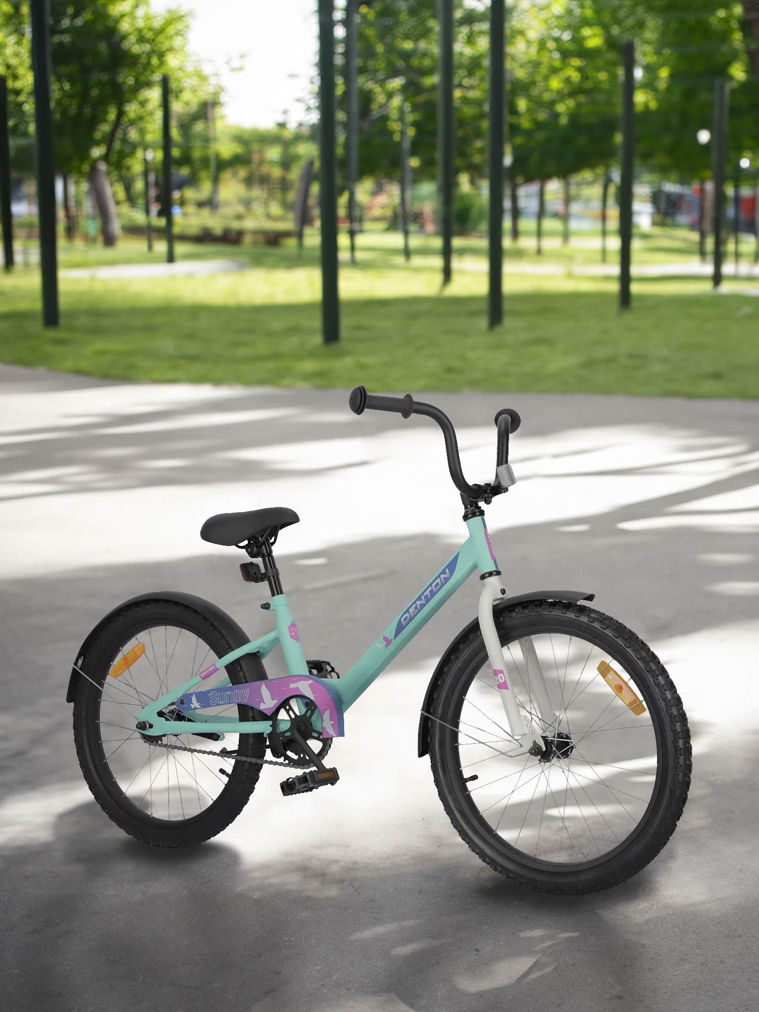 

Велосипед для девочек Denton Sunny 20" 2024, Голубой