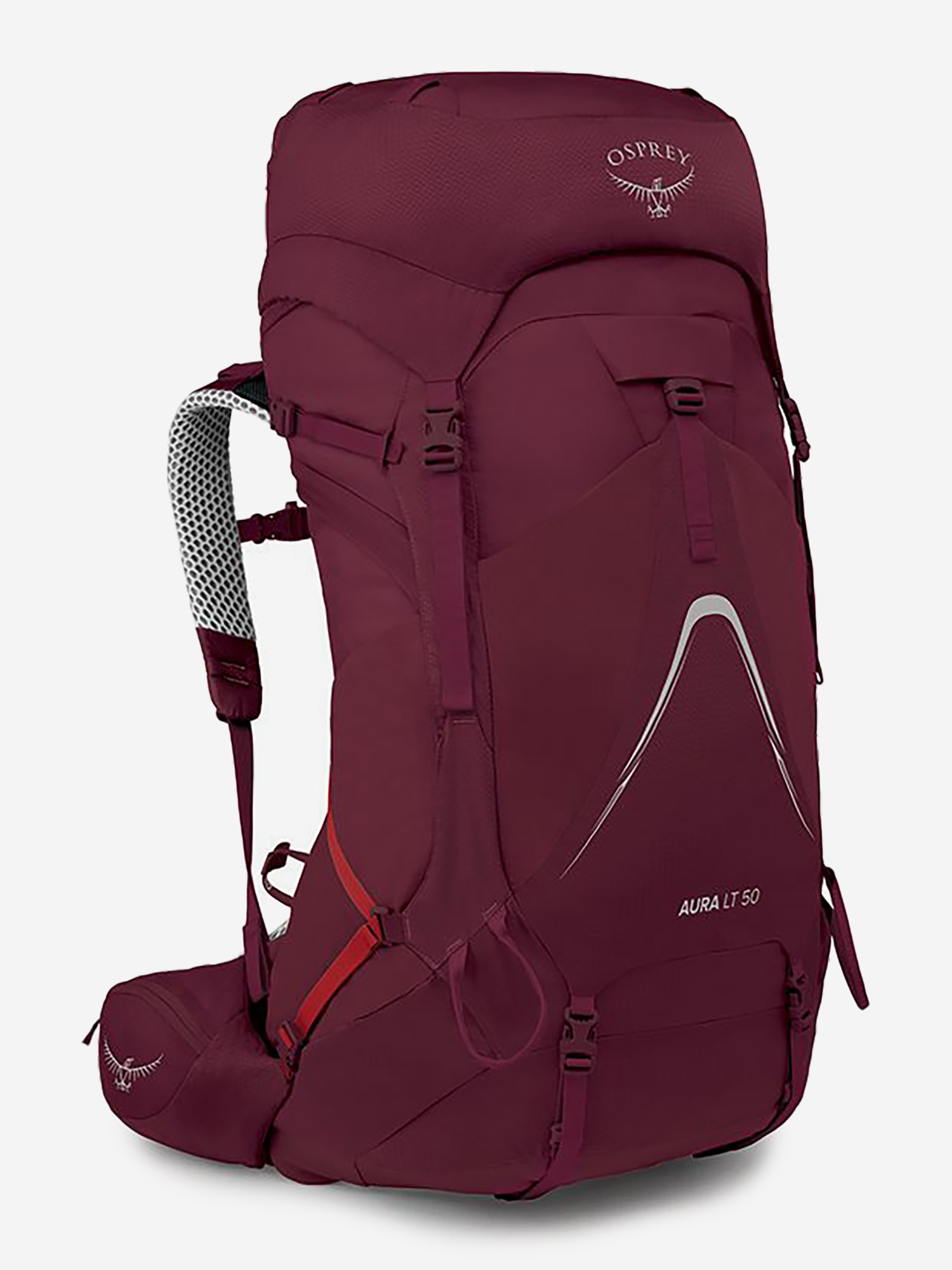 

Рюкзак женский Osprey Aura AG LT, 50 л, Красный