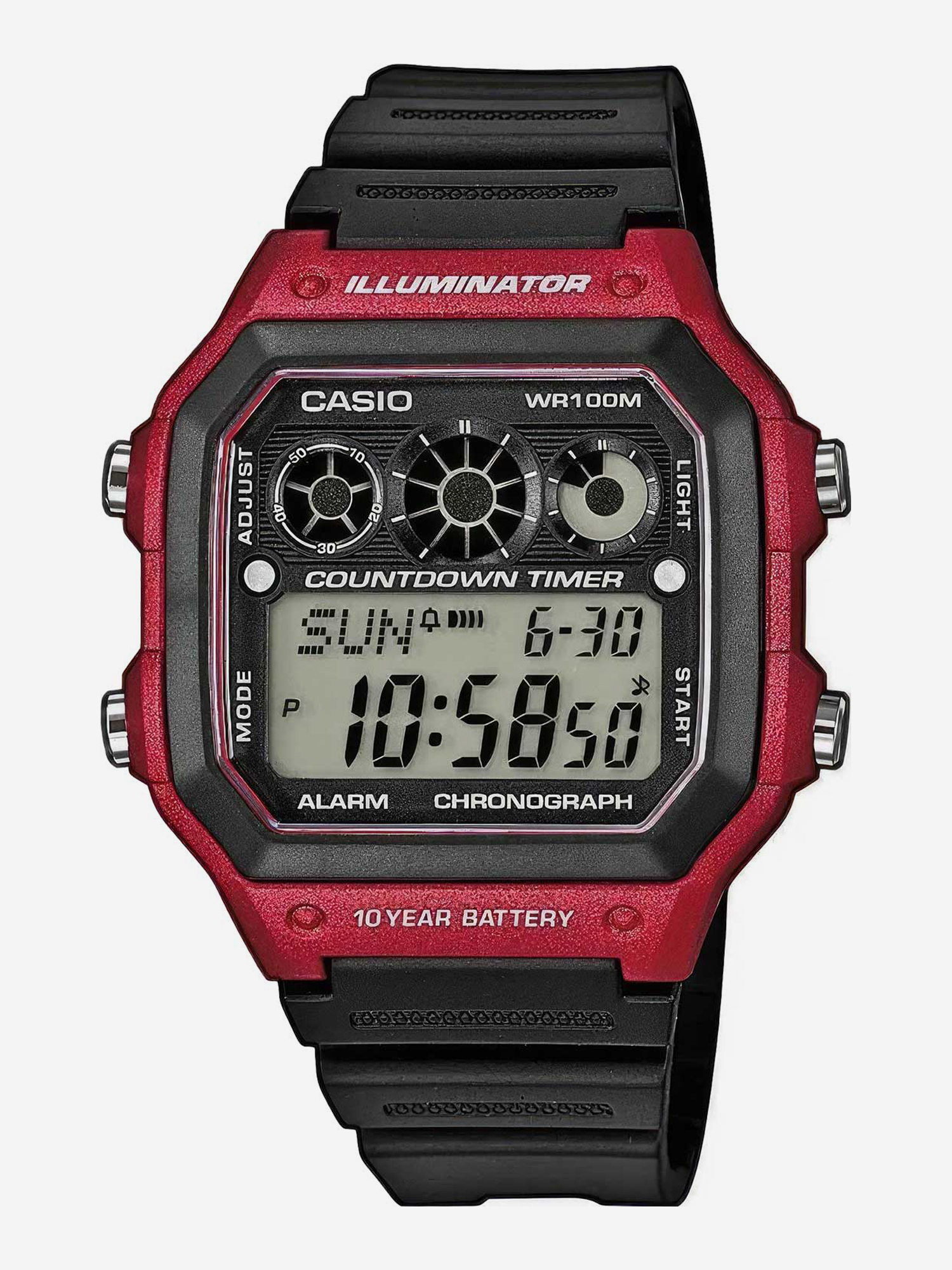 

Наручные часы Casio AE-1300WH-4A, Черный
