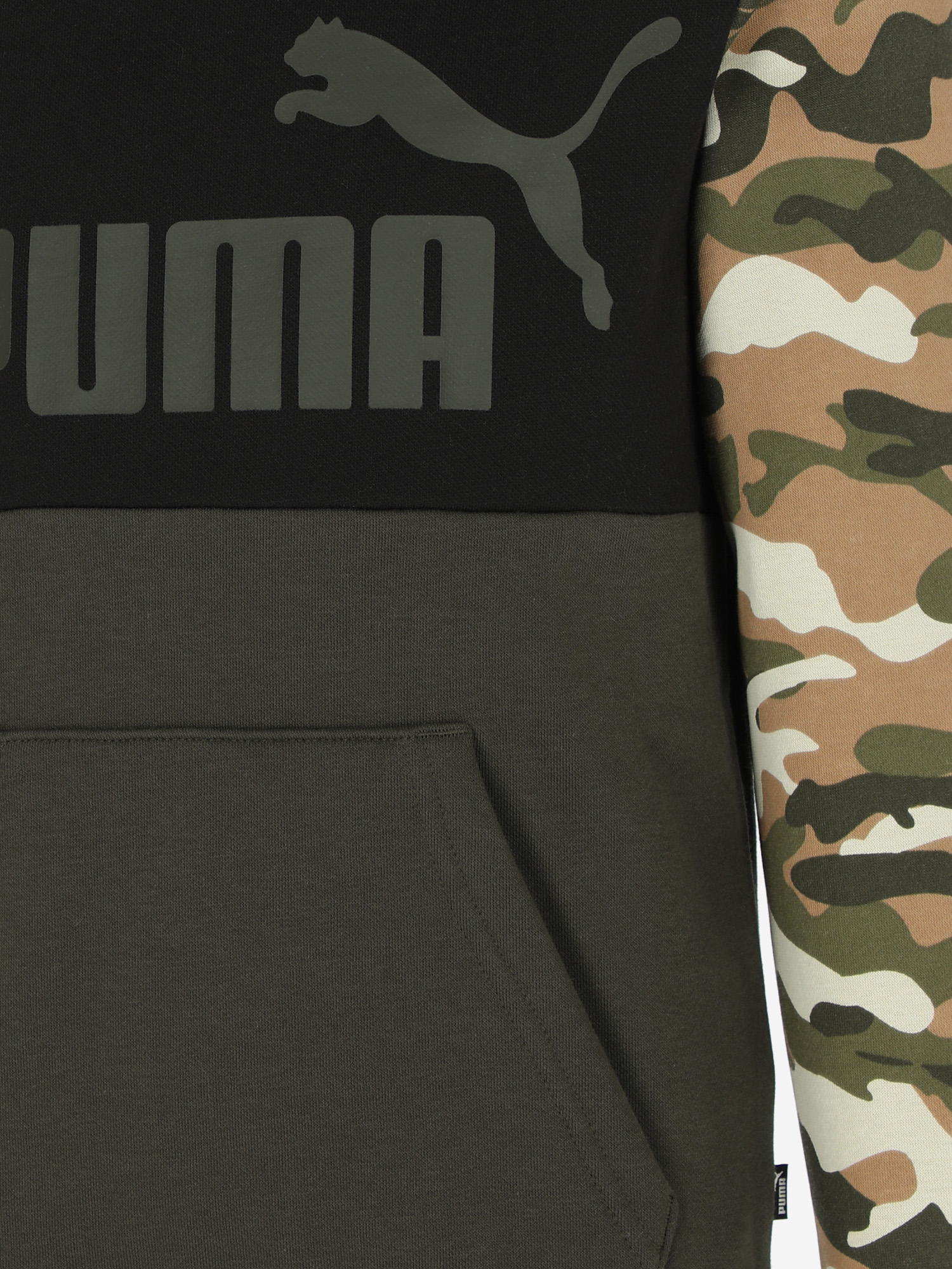 Худи для мальчиков PUMA Ess+ Camo, Зеленый 847343P0P-70, размер 129-140 - фото 8