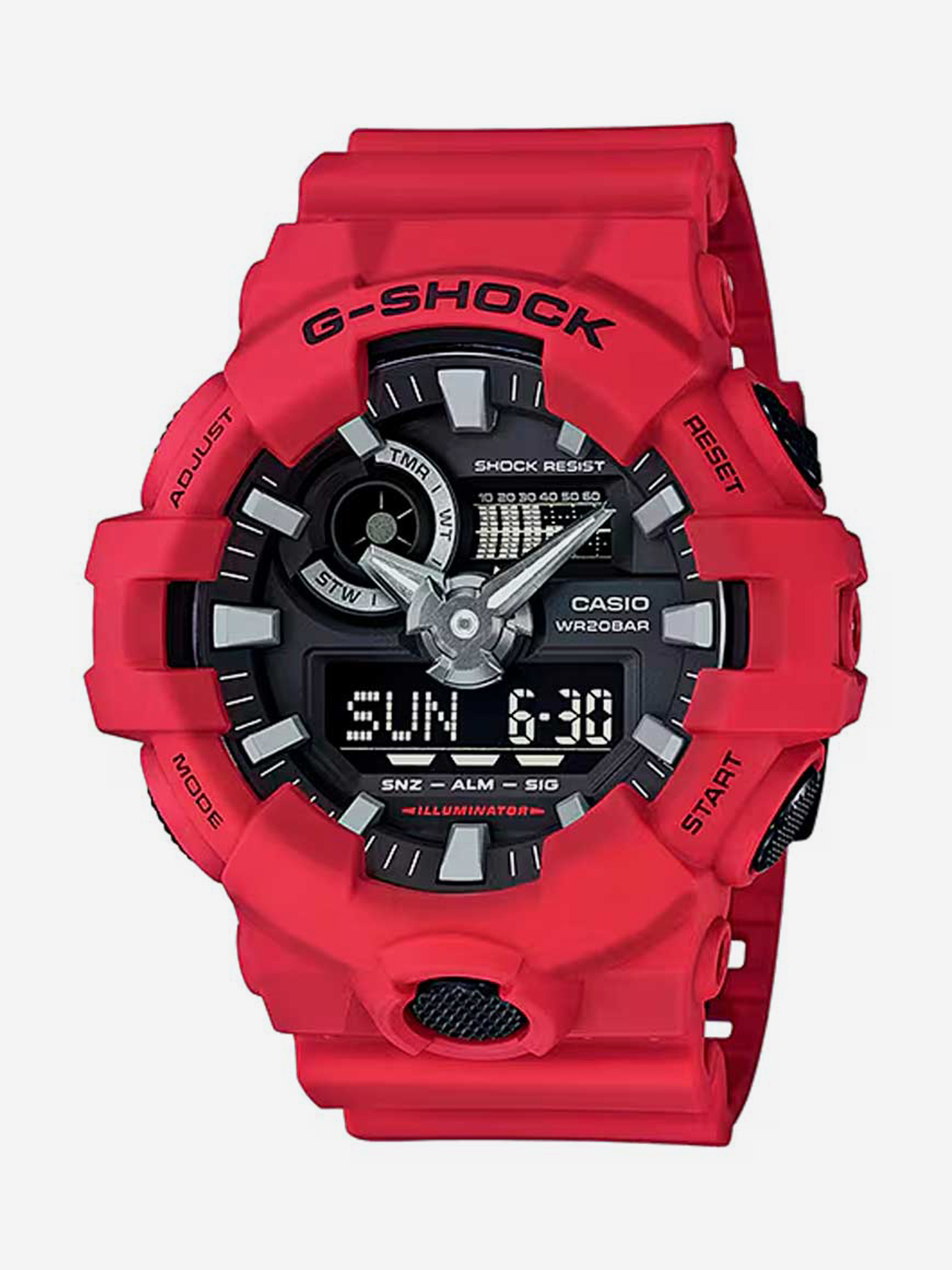 

Наручные часы Casio G-SHOCK GA-700-4A, Красный