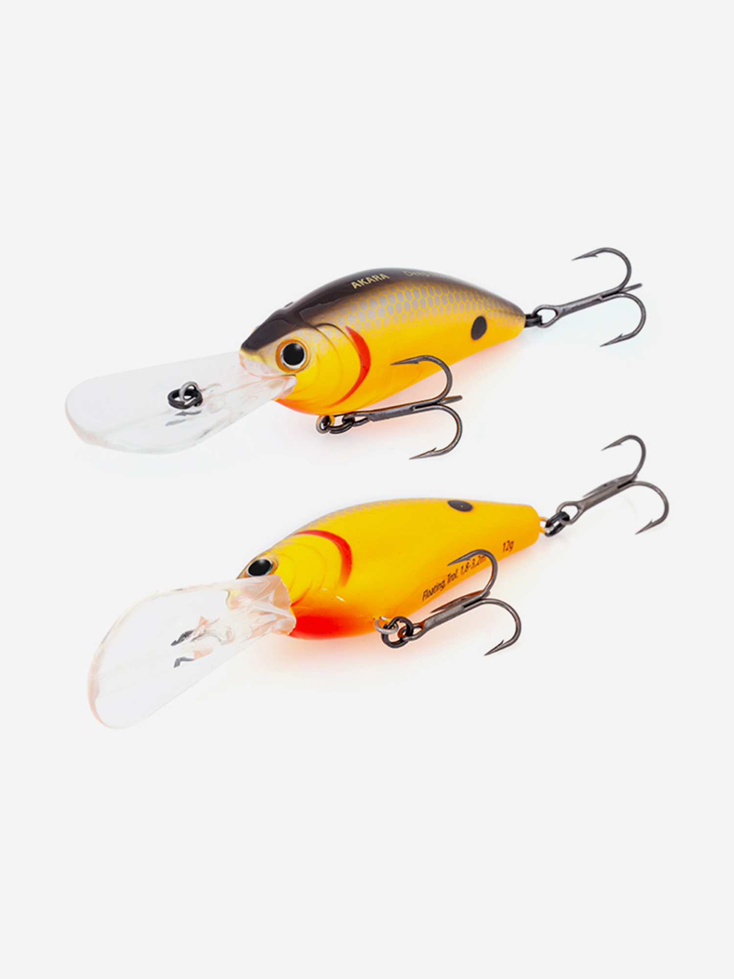 

Воблер Akara Deep Master 60F 12 гр. (3/7 oz 3,5 in) A19, Мультицвет