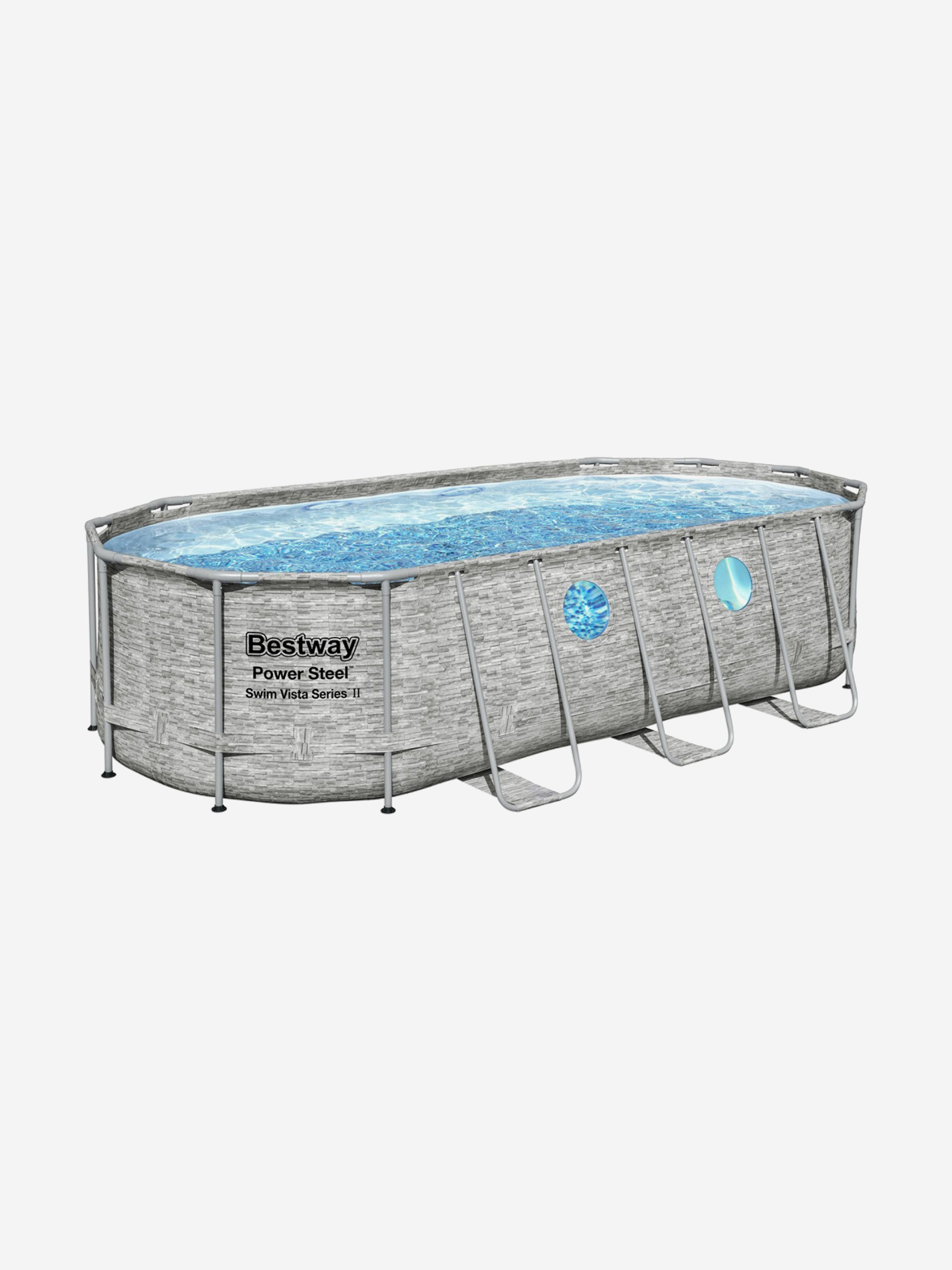 

Каркасный овальный бассейн ротанг Bestway 56716 (549х274х122см), Коричневый