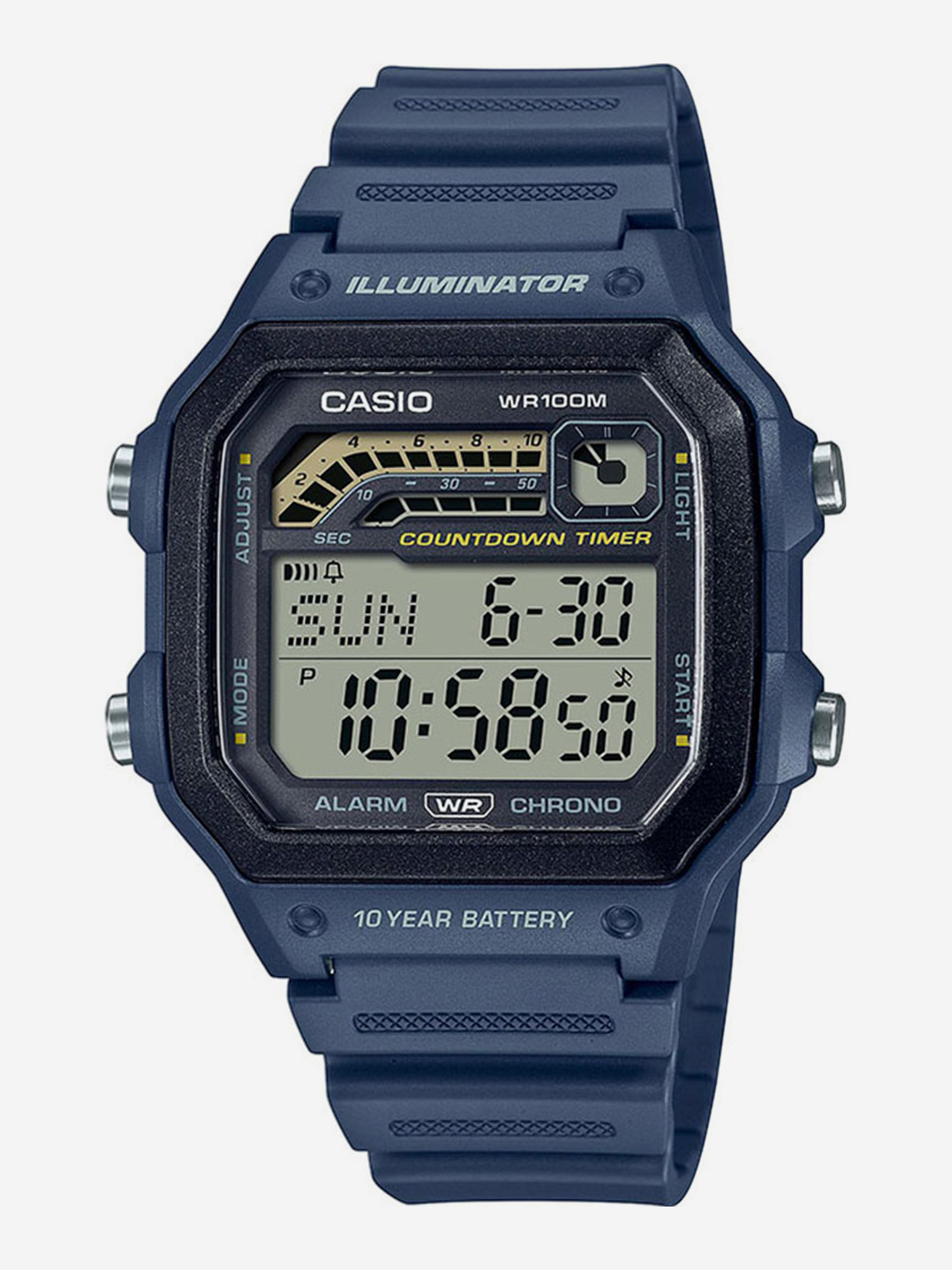 

Наручные часы Casio Collection WS-1600H-2A, Синий