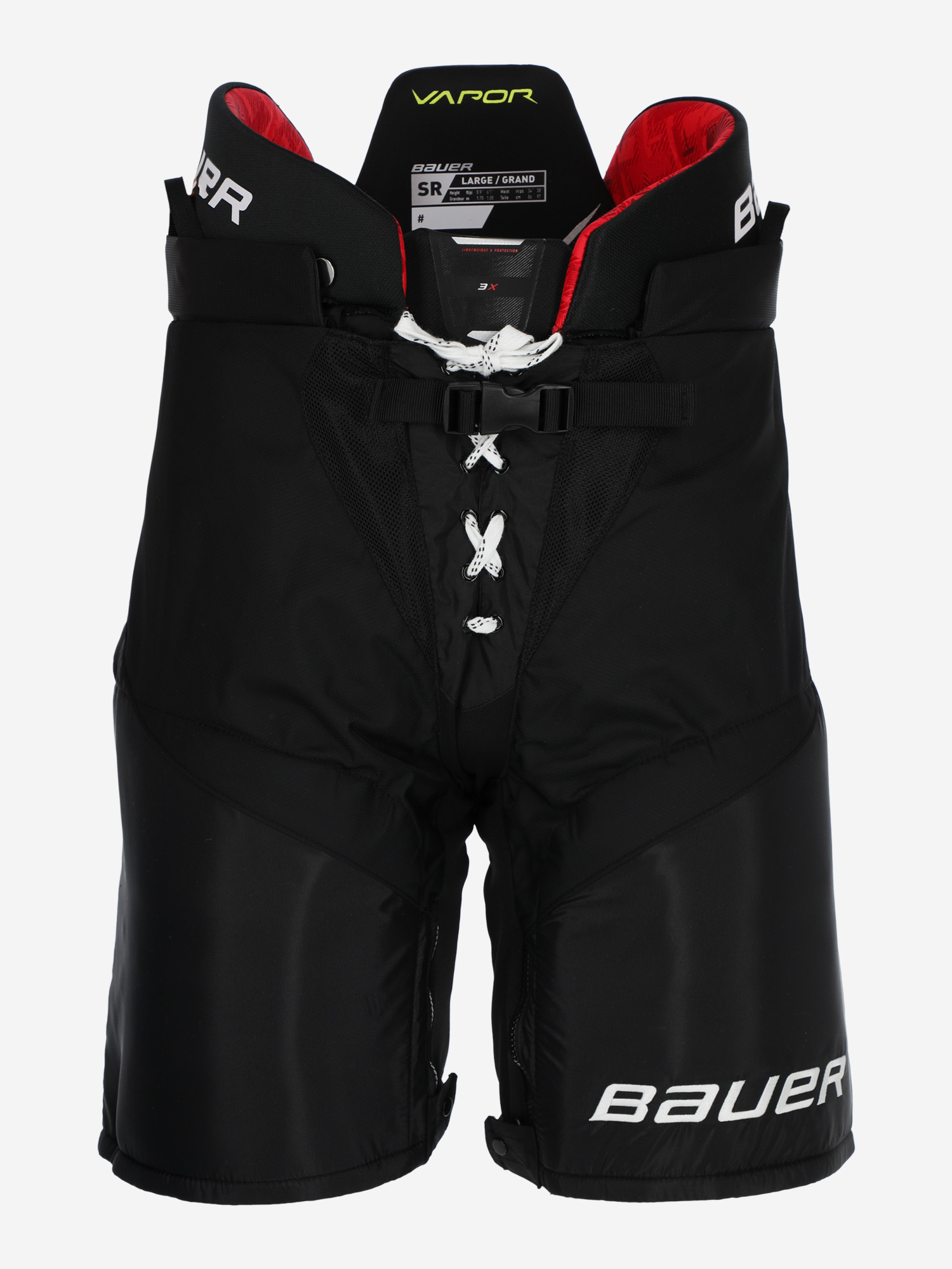 Шорты хоккейные Bauer Vapor 3XS SR, Черный 1060576B04-BLK