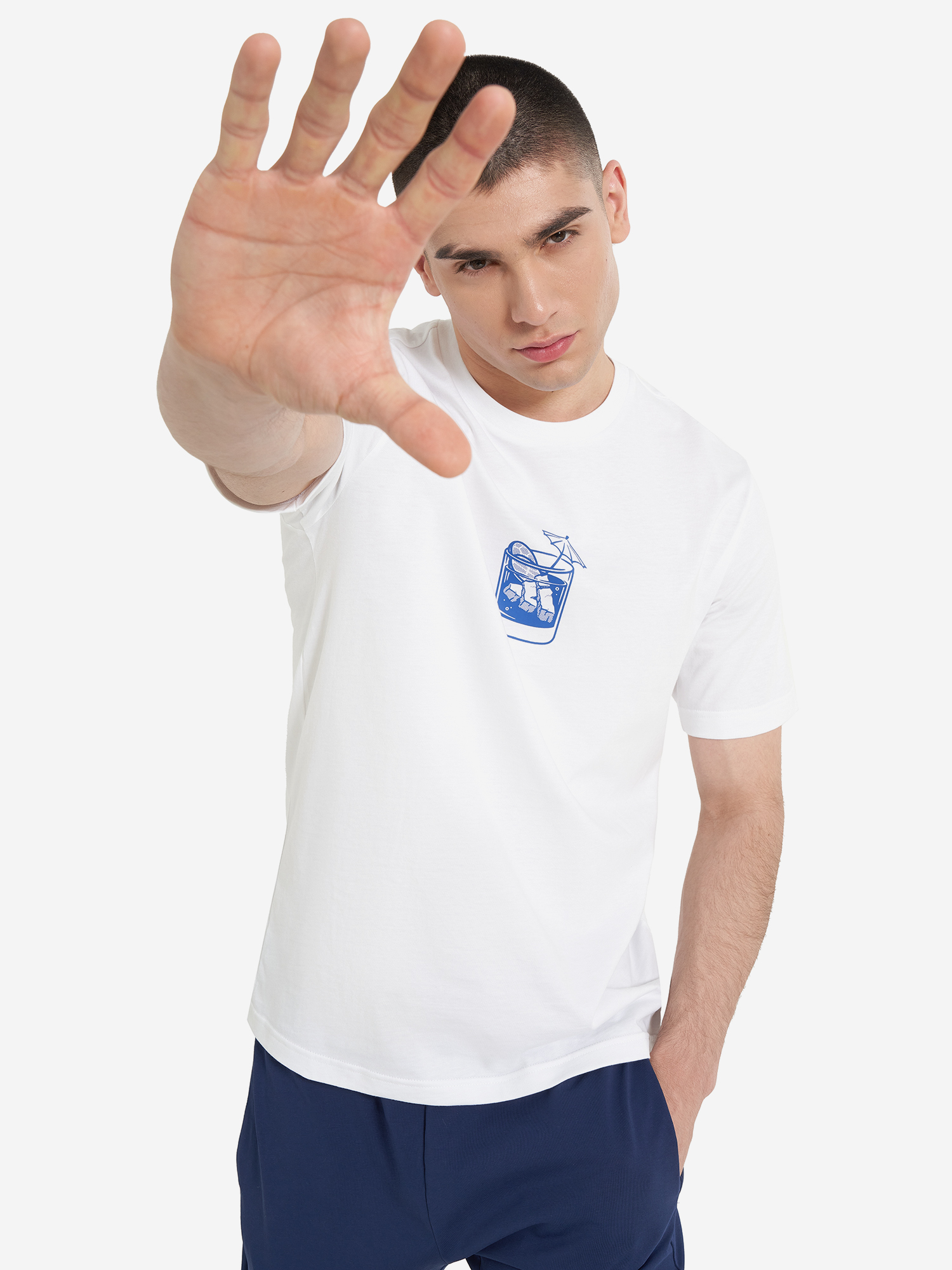 

Футболка мужская adidas, Белый
