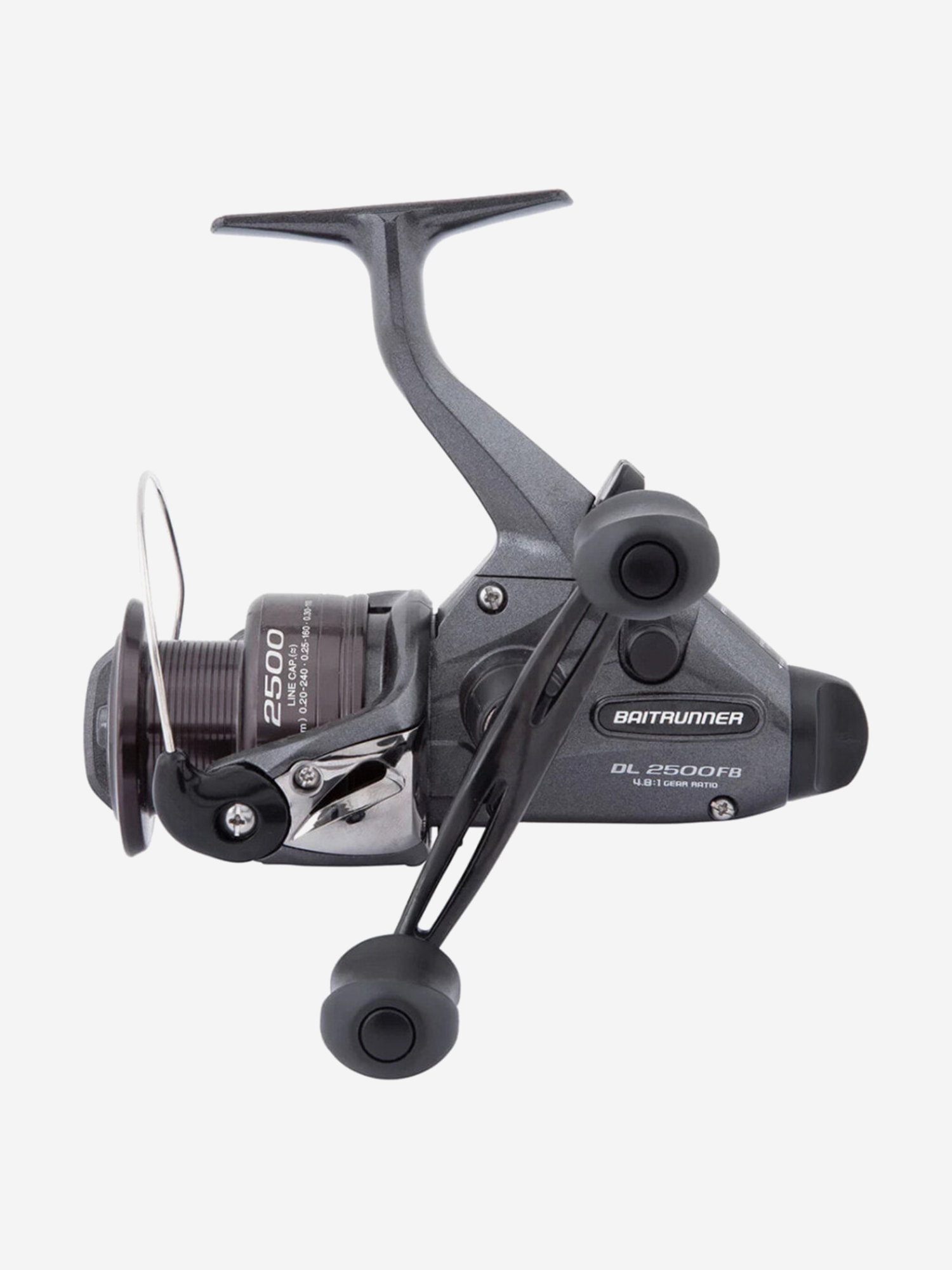 Изображение товара Катушка Shimano BAITRUNNER DL FB 2500 - безынерционная рыболовная для разных видов ловли