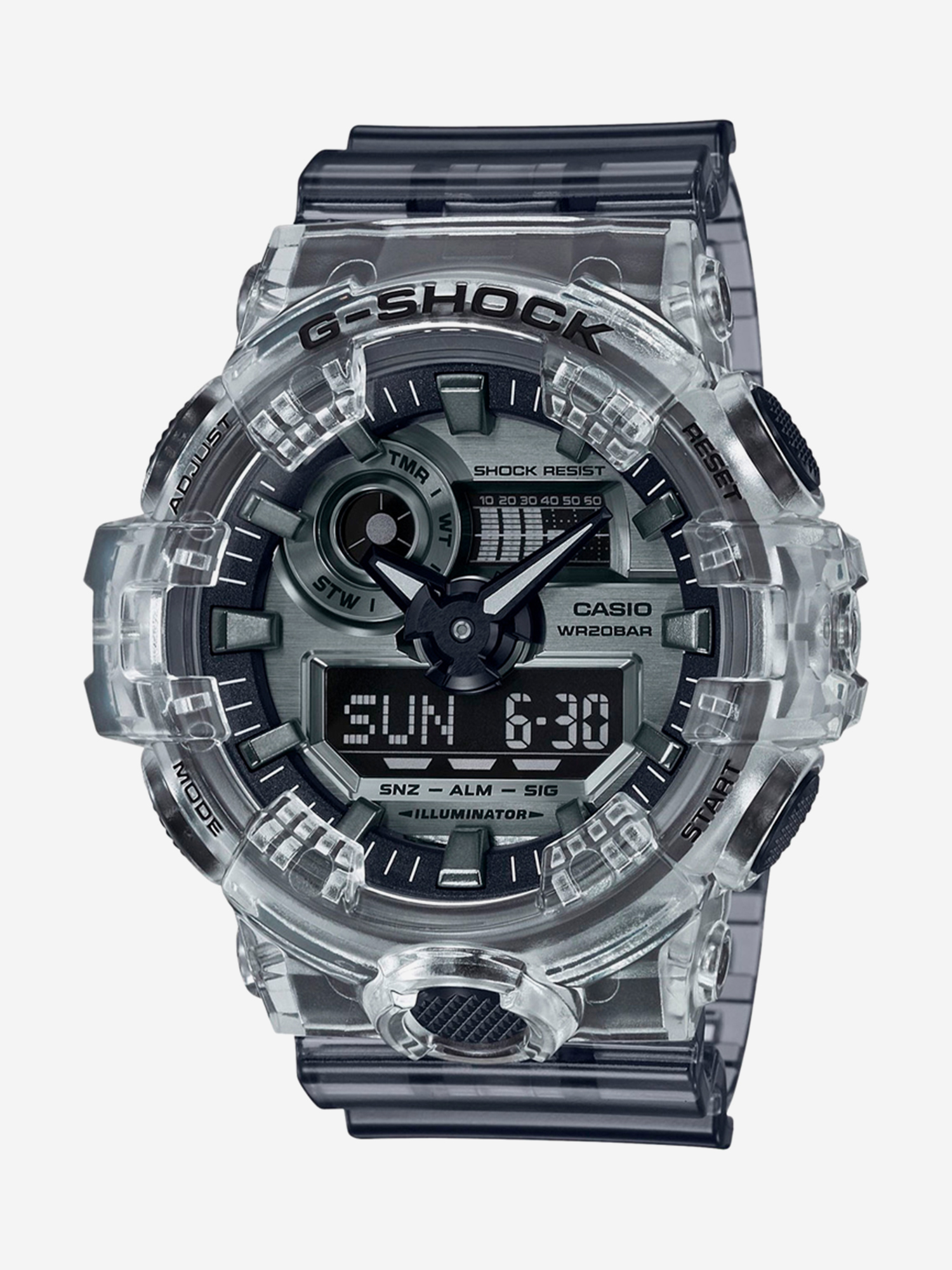 

Наручные часы Casio G-SHOCK GA-700SK-1A, Серый