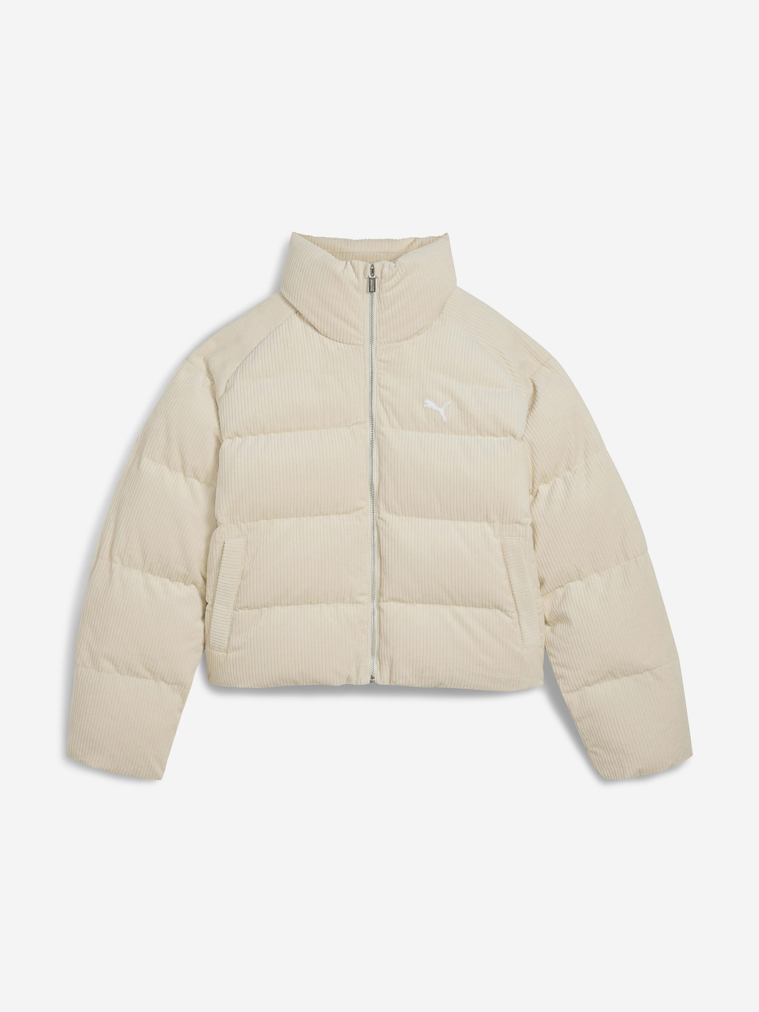 Пуховик женский PUMA Wardrobe Ess Corduroy Бежевый 21999₽