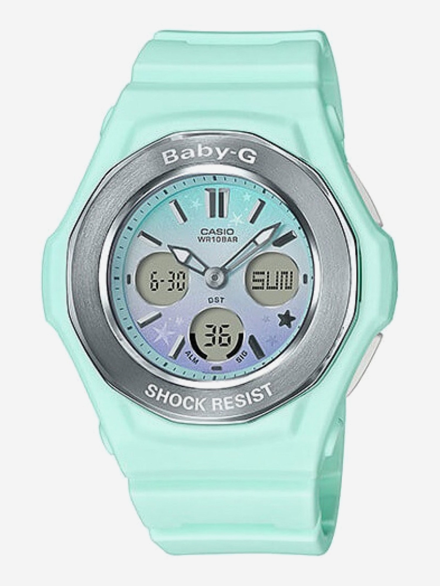 

Спортивные часы Casio BGA-100ST-3A, Голубой
