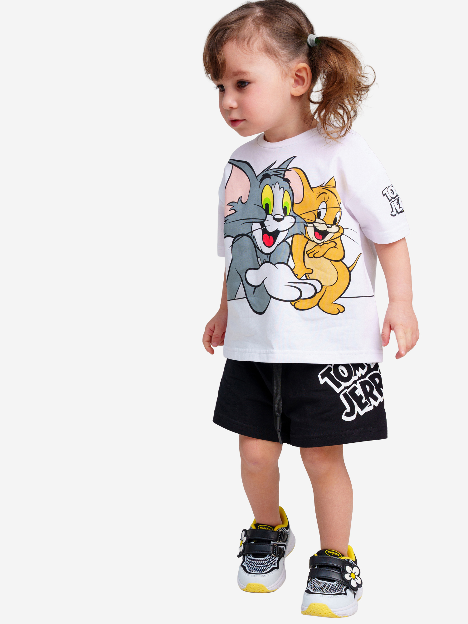 Изображение товара Комплект для девочек: футболка, шорты PlayToday