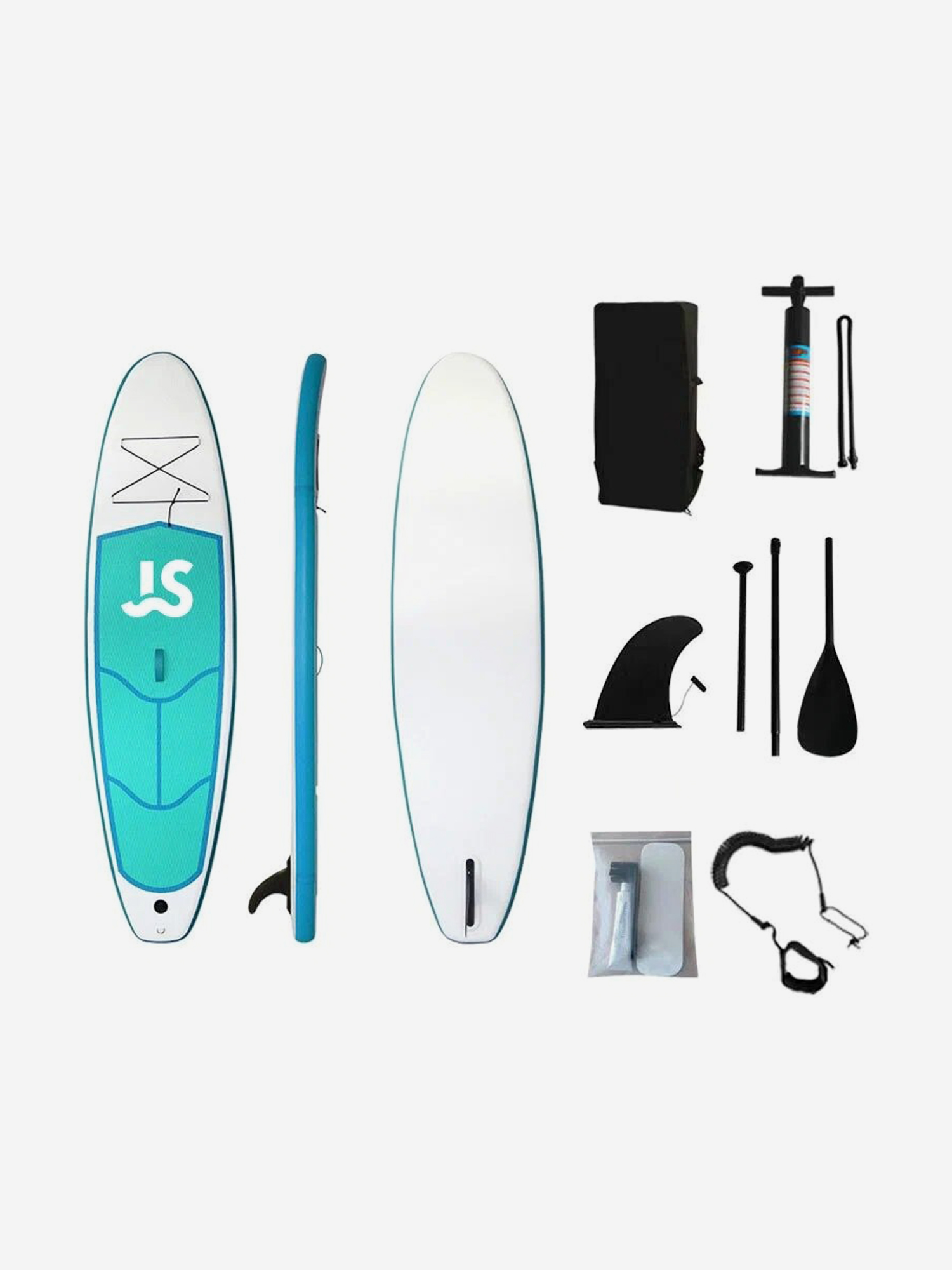

SUP-board Nonstopika Aqua, G02, цвет белый/аквамариновый, Белый