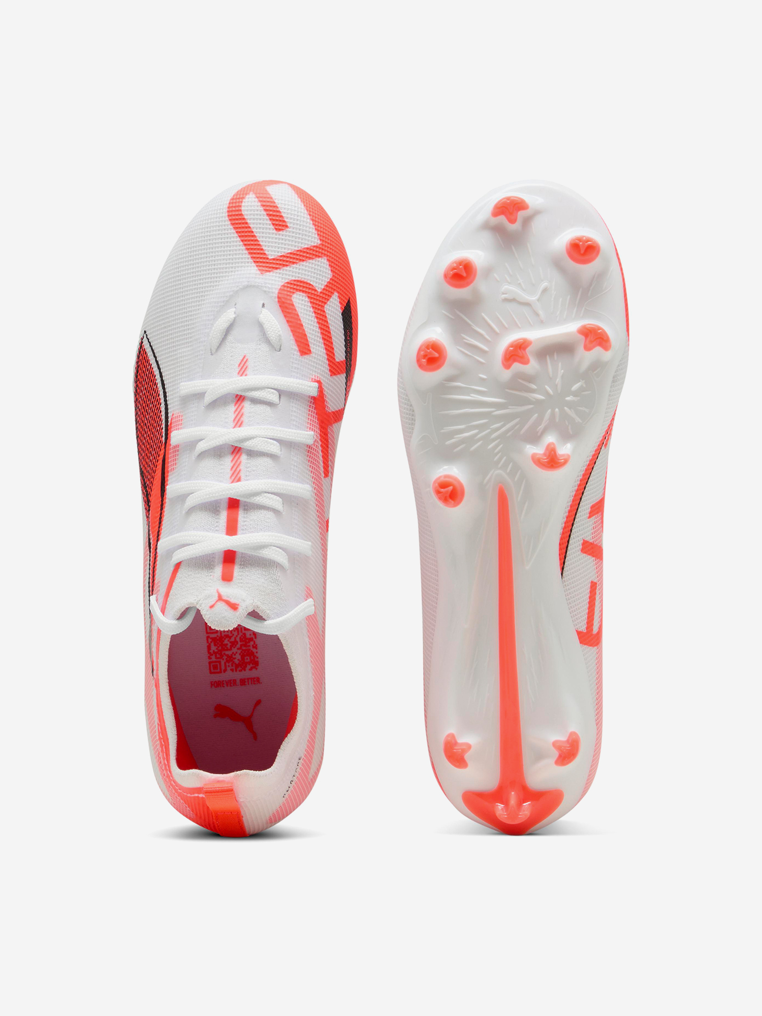 фото Бутсы puma ultra 5 pro fg/ag jr, белый
