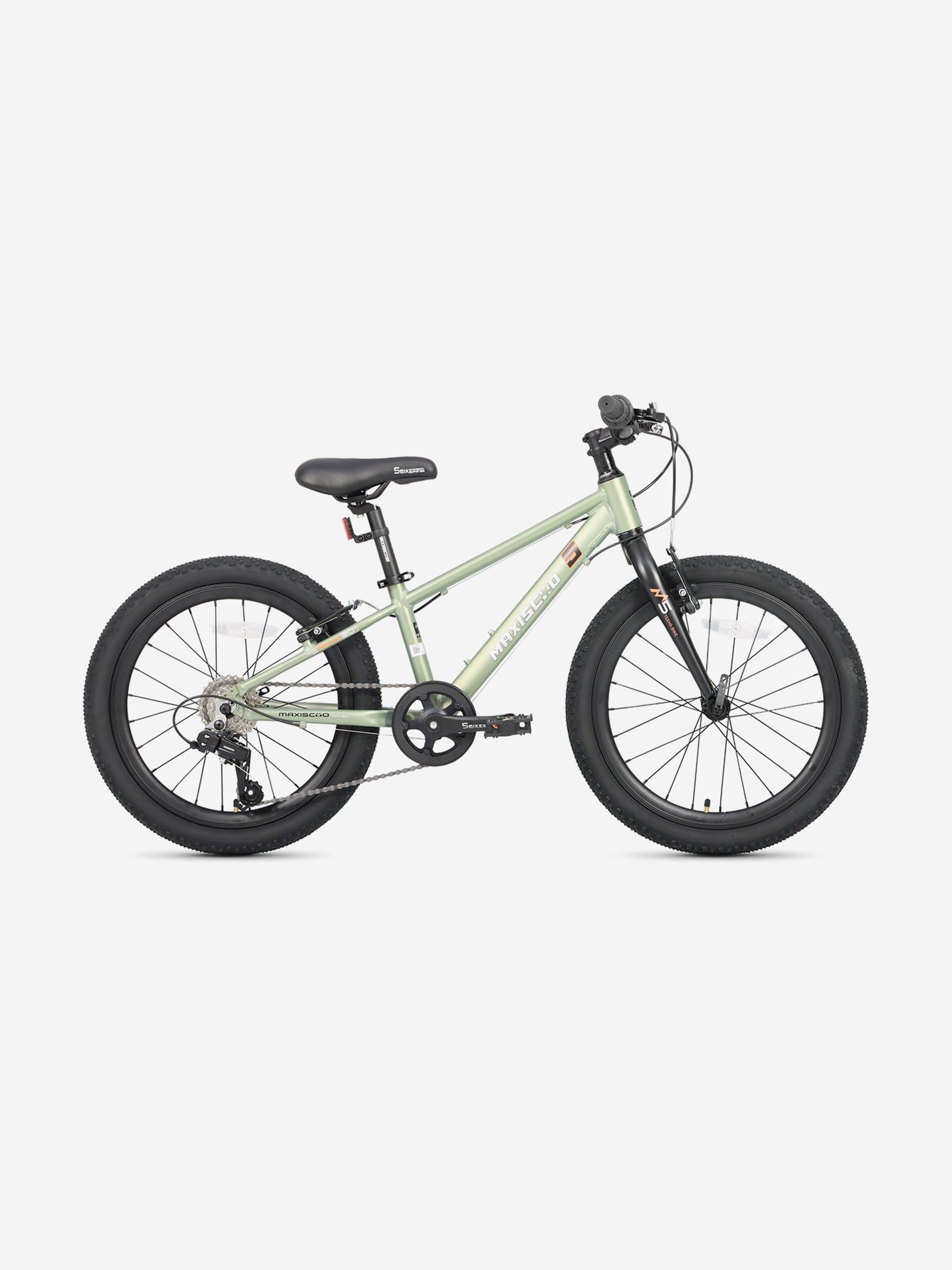 

Велосипед детский Maxiscoo 5BIKE 20'' M200, хаки, 2025, Зеленый