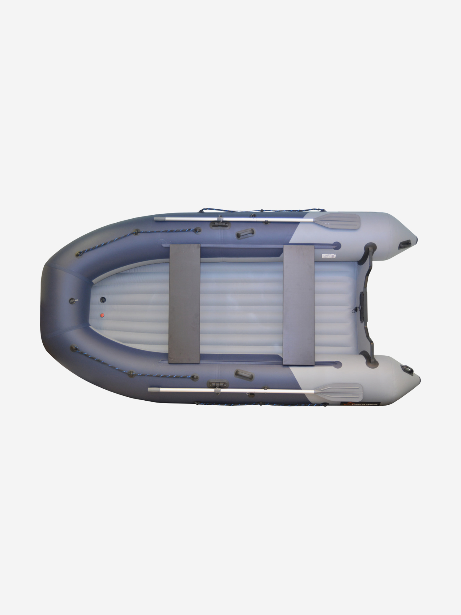 Изображение товара Надувная лодка Grouper GR375W серо-синий
