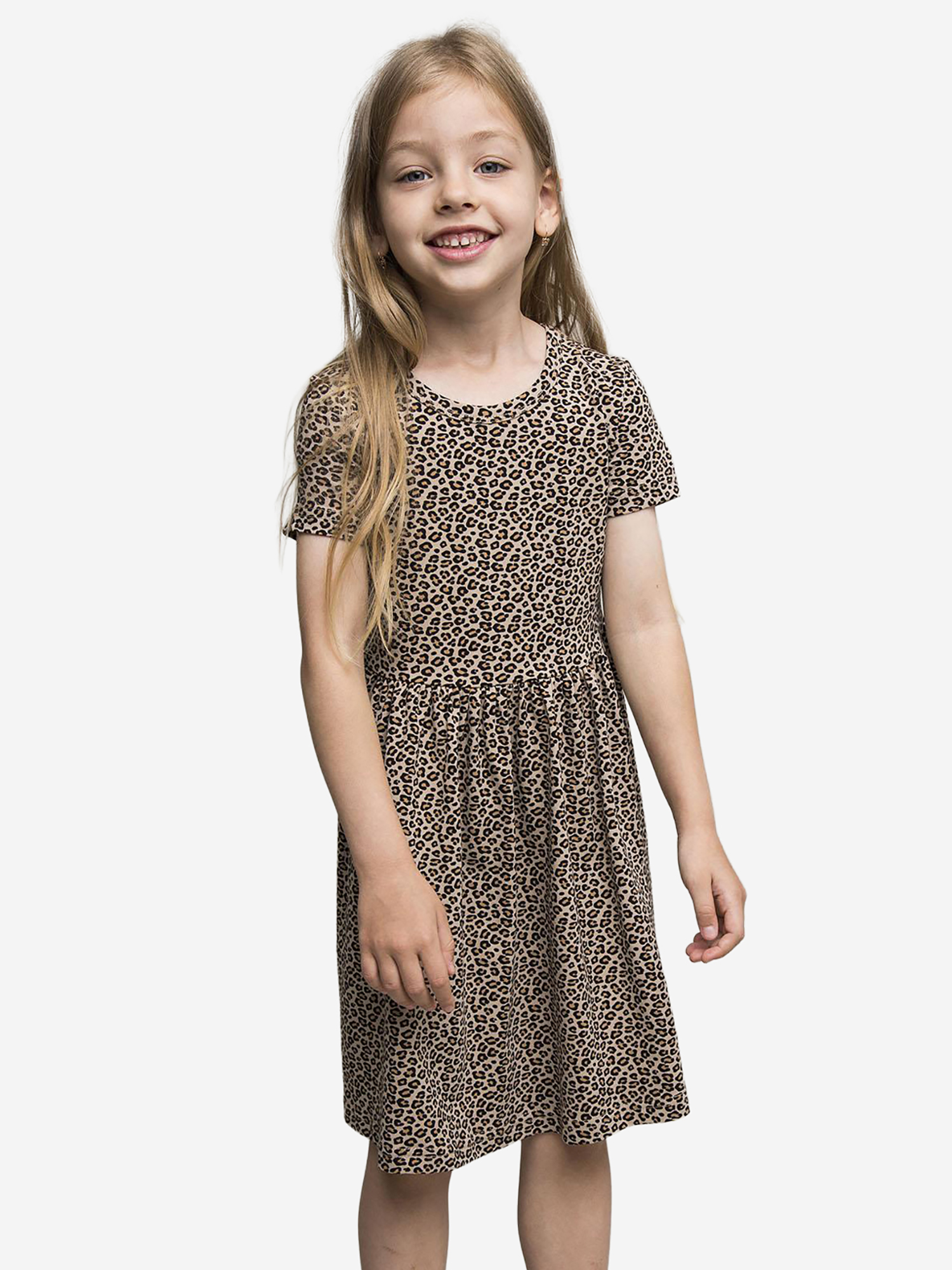 Изображение товара Платье для девочки batik — свободный крой, хлопок 92% эластан