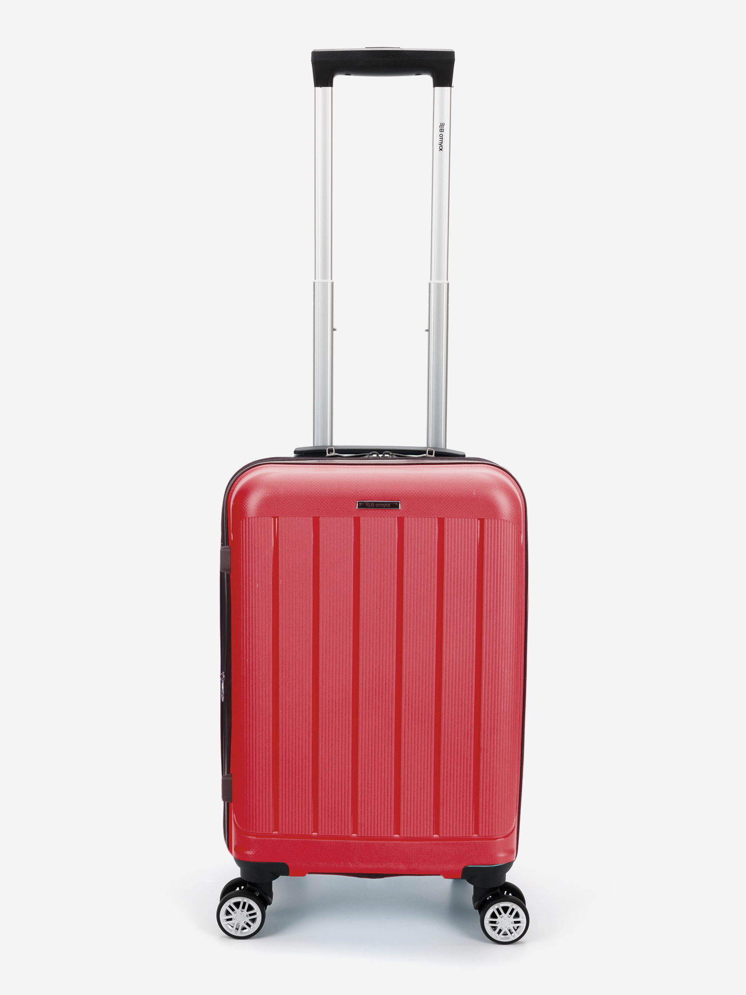 Изображение товара Ярко-розовый чемодан TORBER В Отпуск 37 л из полипропилена для взрослых