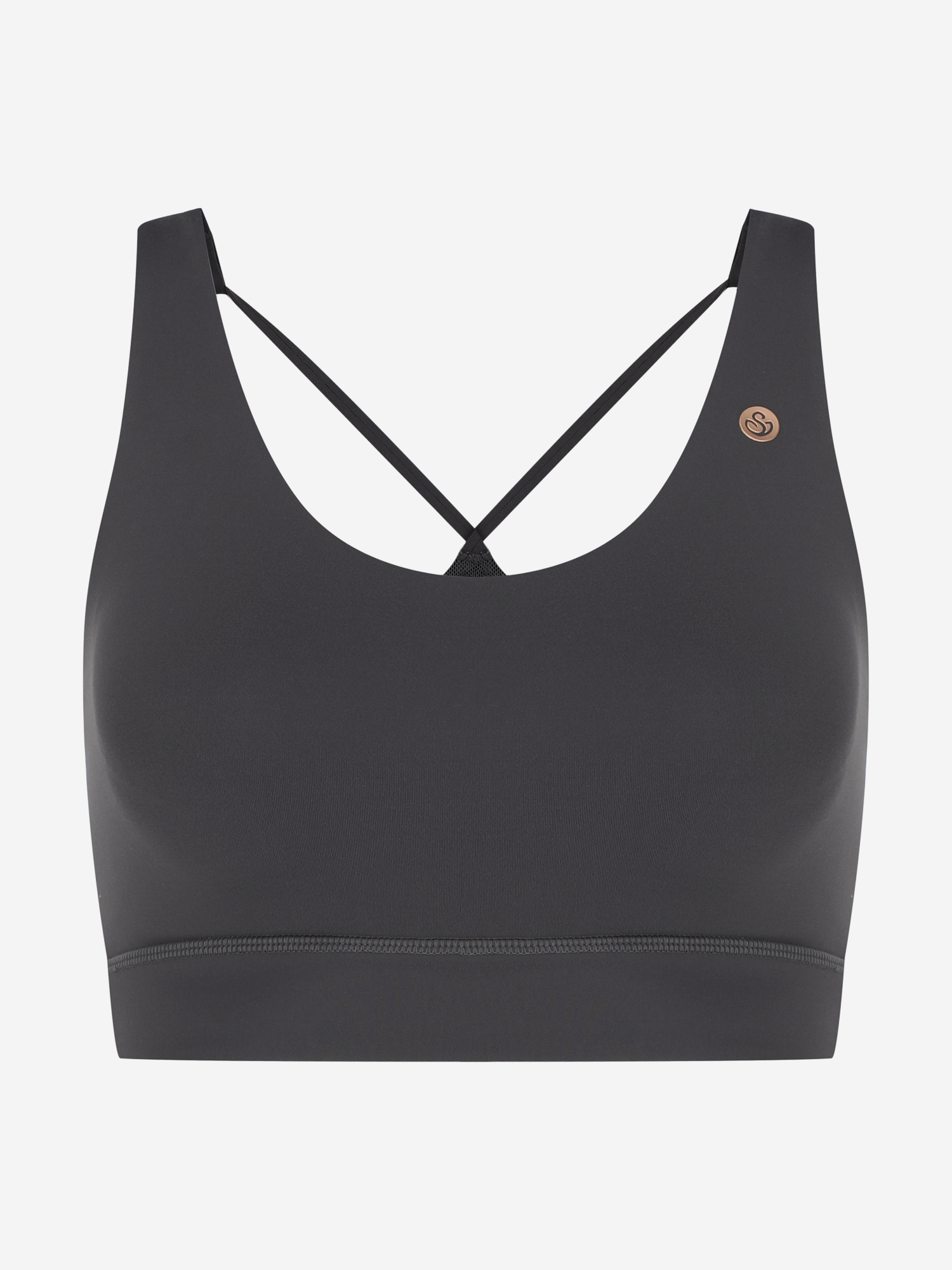фото Топ бра спортивный sensana essentialmove, серый