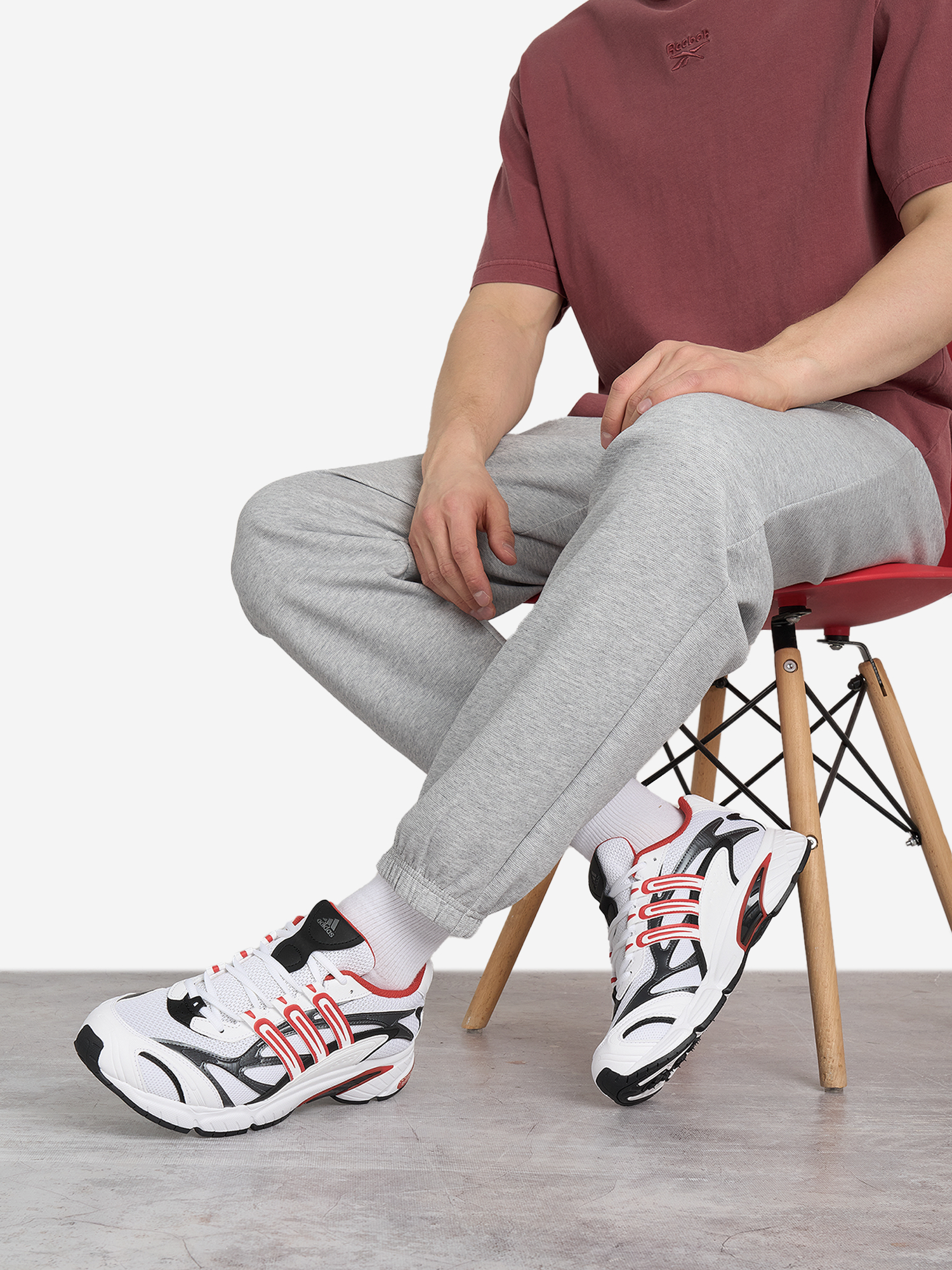 Мужские кроссовки adidas Temper Run 2, белый, арт. 18895