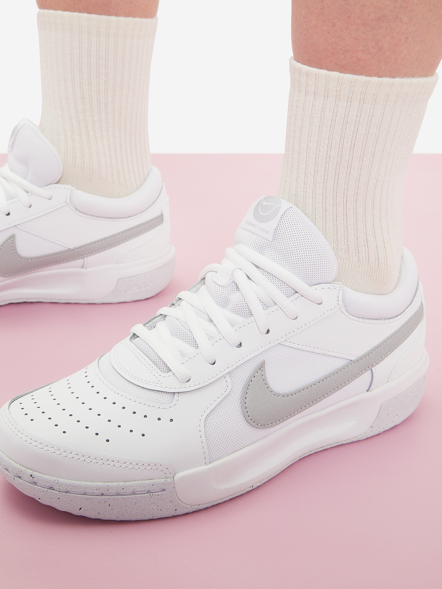 Кроссовки женские Nike Court Air Zoom Lite 3, Белый DV3279N06-102, размер 37 - фото 8