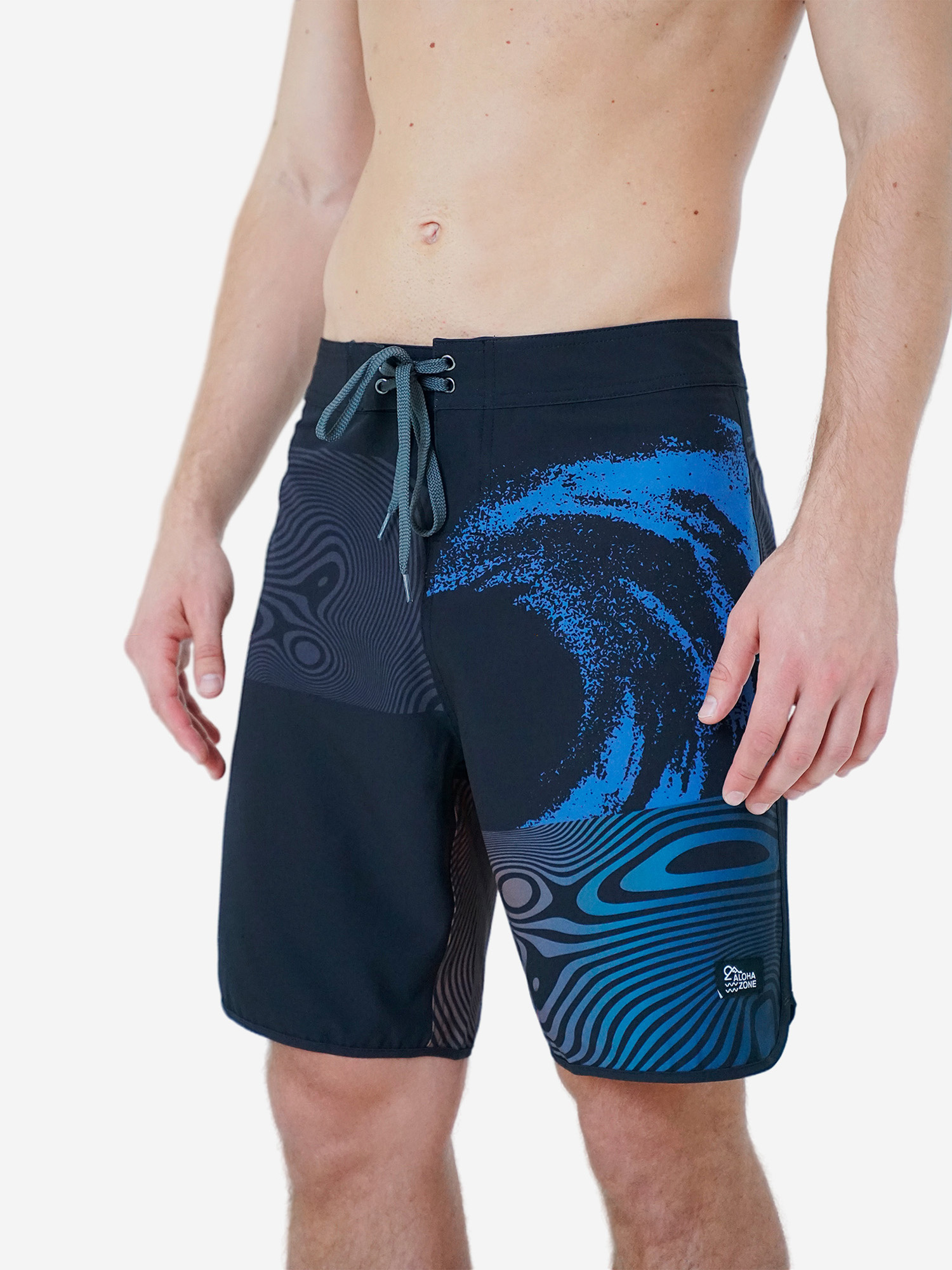 

Бордшорты мужские Aloha Zone Wave, Черный