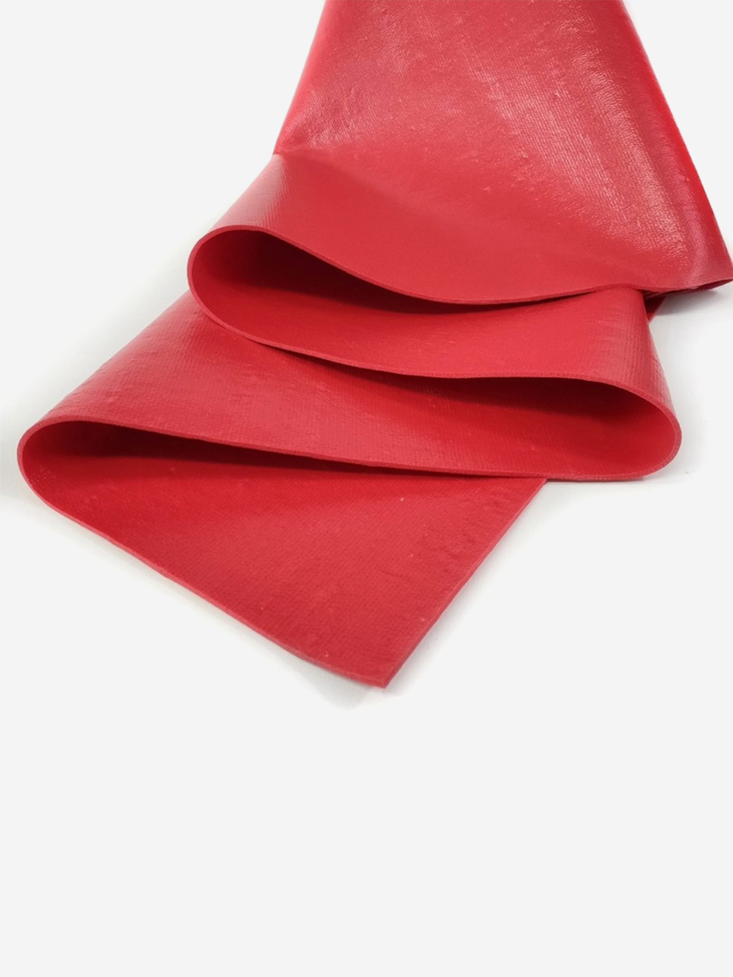 Изображение товара Коврик для фитнеса йоги Nirvana Ramayoga красный 60x12 см 0.45 мм