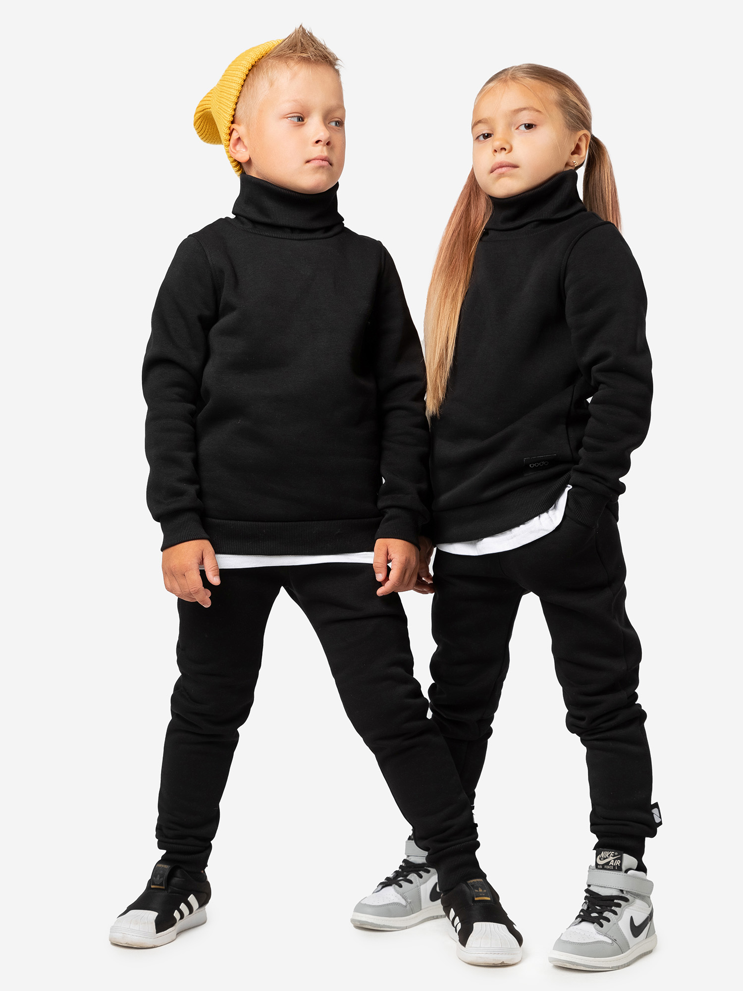 

Костюм теплый с начесом детский bodo, Черный