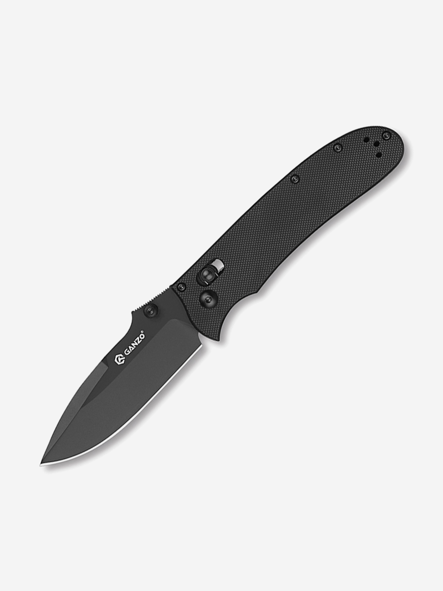 

Нож складной Ganzo G704B, 200 мм, Черный