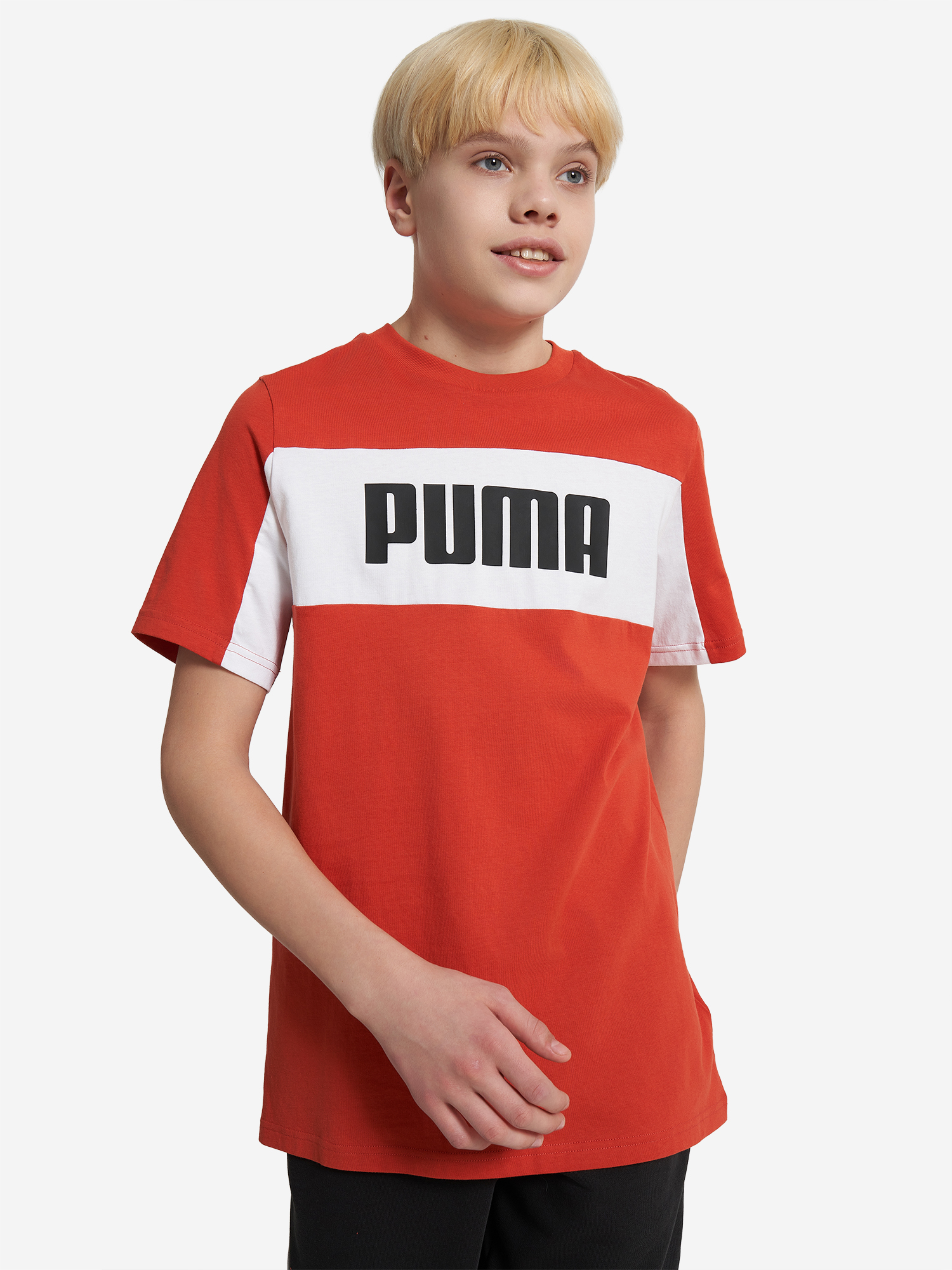 

Футболка для мальчиков PUMA Block, Красный