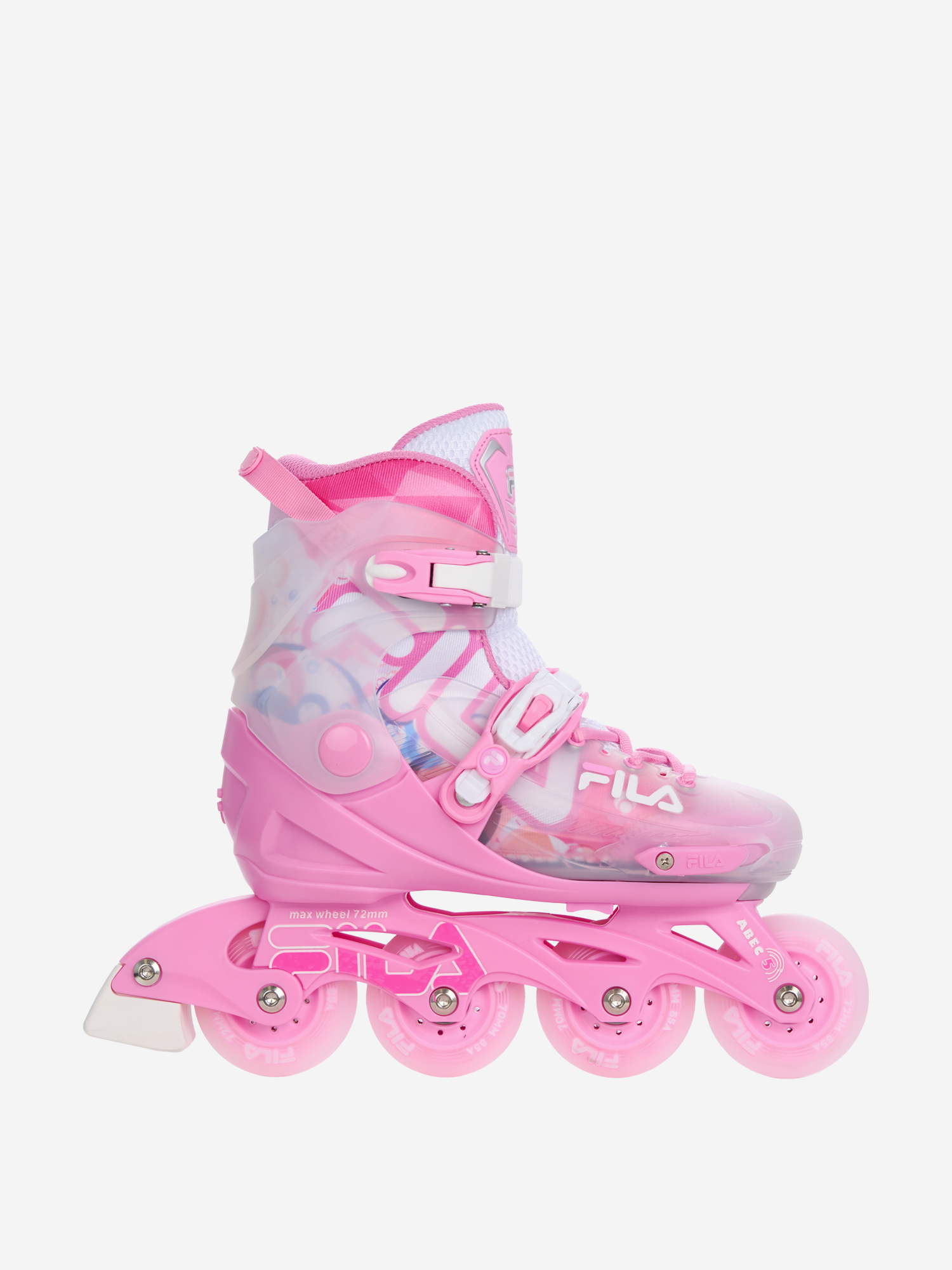 

Роликовые коньки детские раздвижные FILA S-One Pink, Розовый