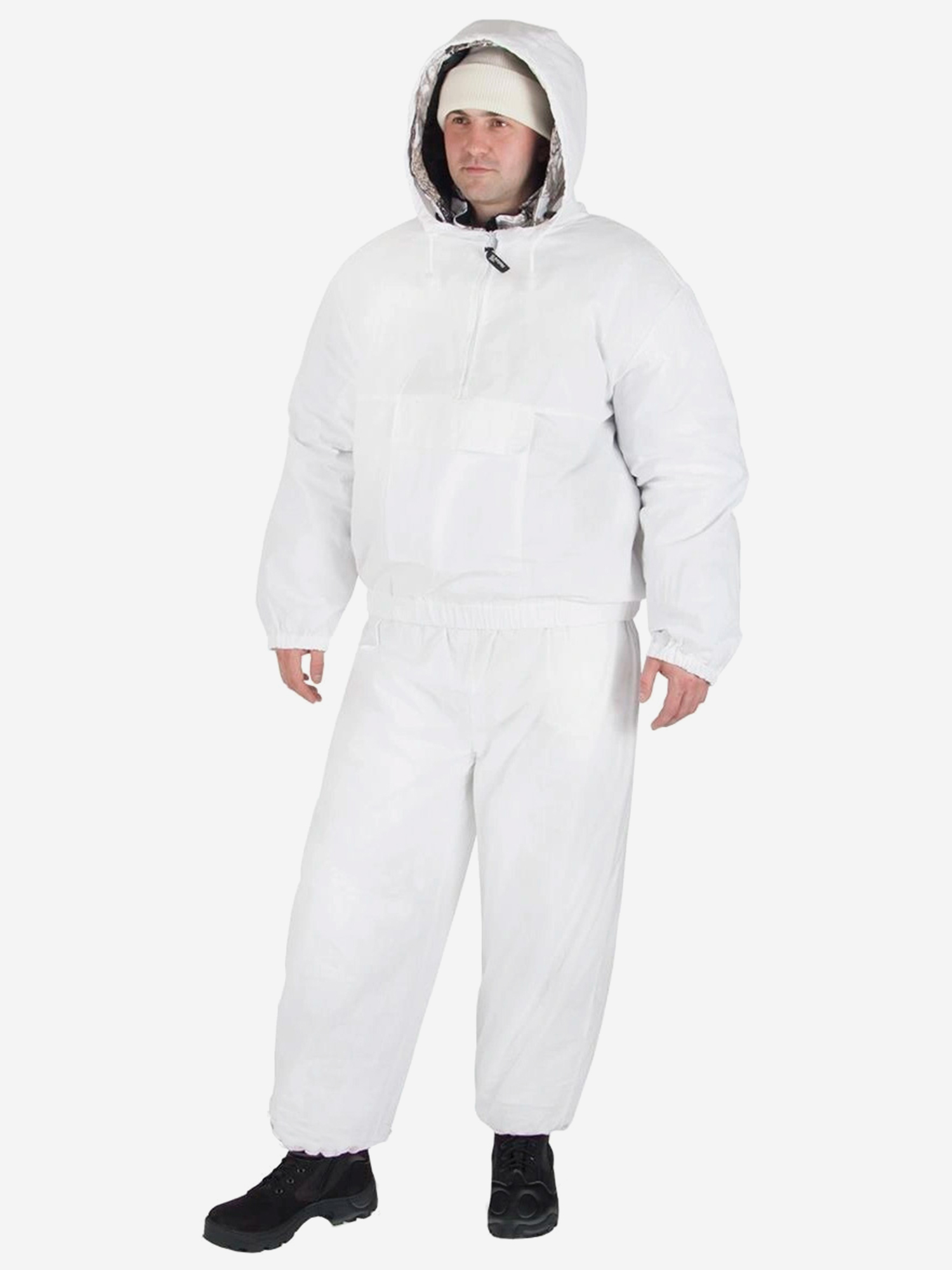 Изображение товара Костюм маскировочный Helios (куртка+брюки) для рыбалки и охоты, Белый