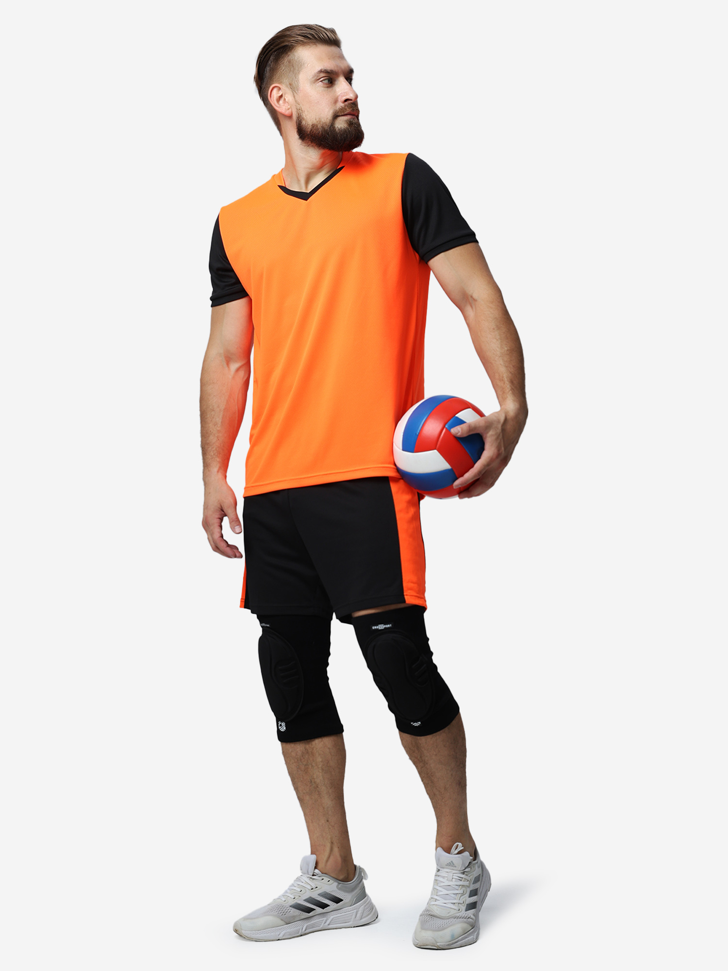 Изображение товара Волейбольная форма Crosssport Вфм-006 оранжевый черный для взрослых