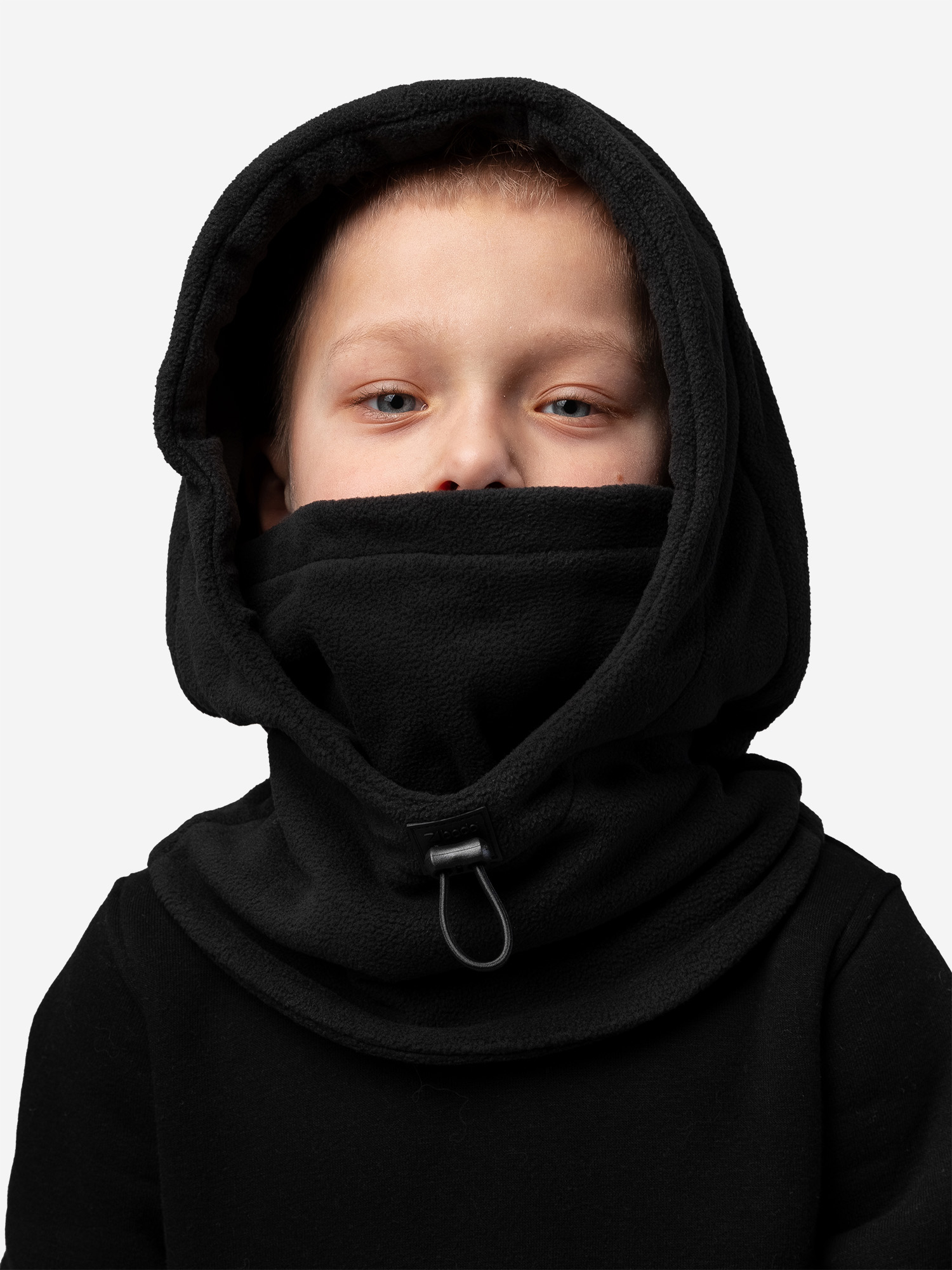 

Капюшон флисовый детский bodo, Черный
