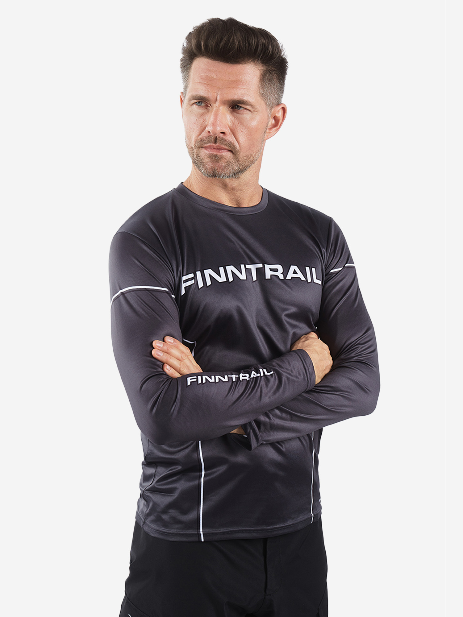

Лонгслив мужской FINNTRAIL Longsleeve, Серый