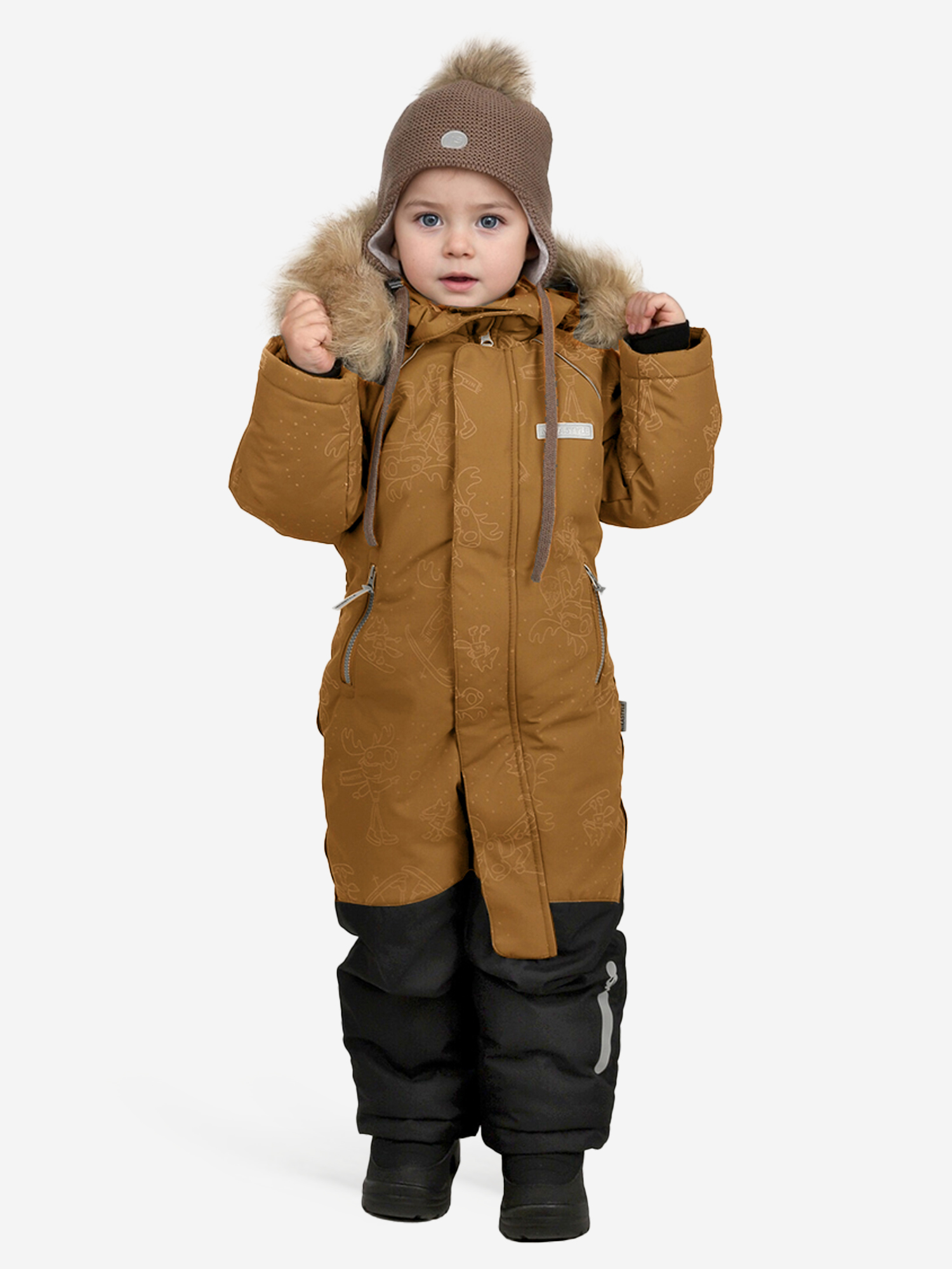 Изображение товара Комбинезон NIKASTYLE для зимних путешествий с капюшоном