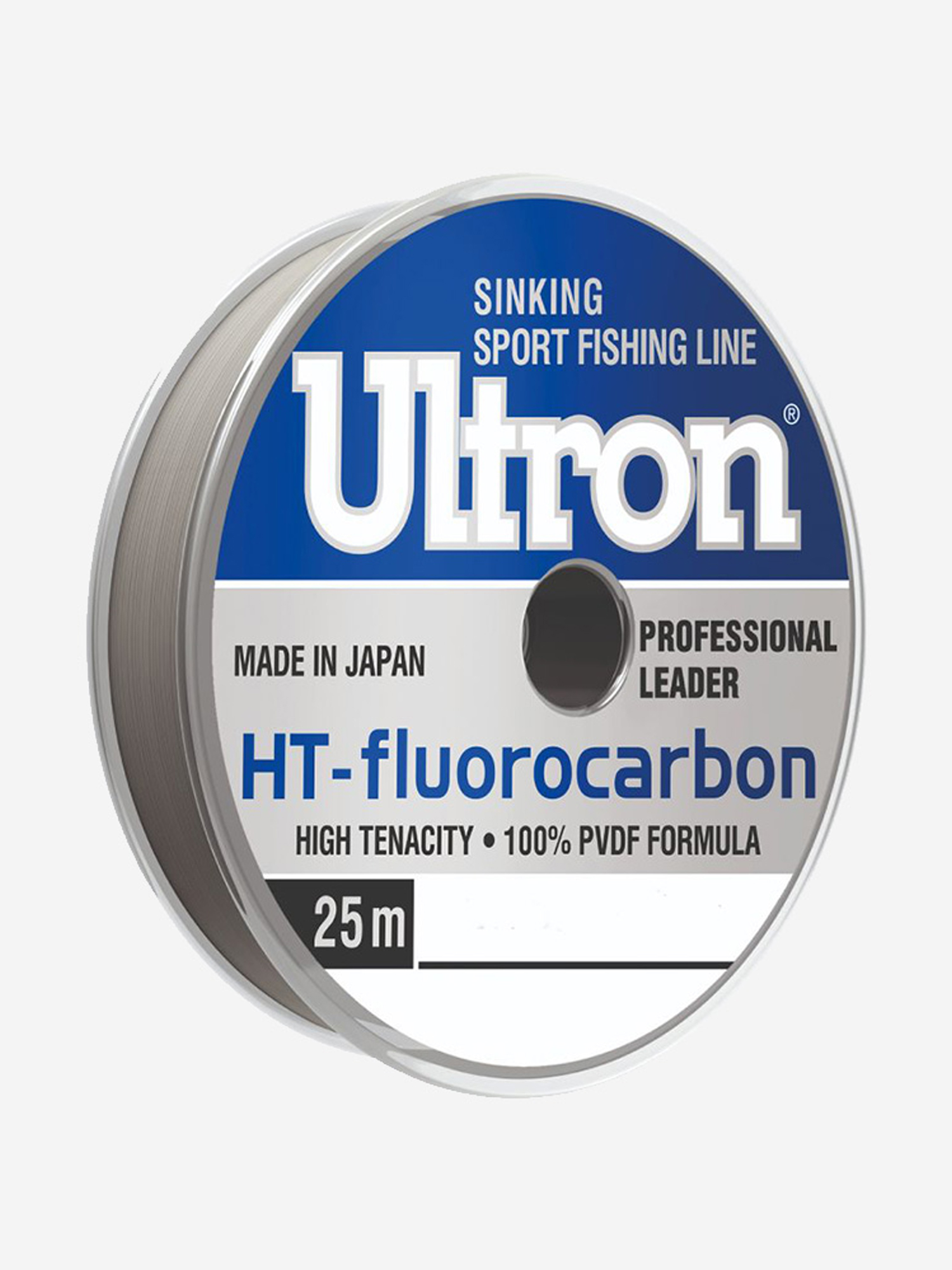 

Флюорокарбоновая леска для рыбалки ULTRON Fluorocarbon (Pro-leader) 0,32 мм, 8,0 кг, 25 м, прозрачная, 1 штука, Серебряный