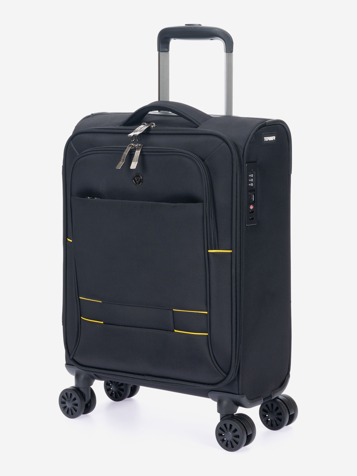 Изображение товара Чемодан TORBER Brosno, нейлон 600D, 36,5 х 20 х 54 см, 32 л