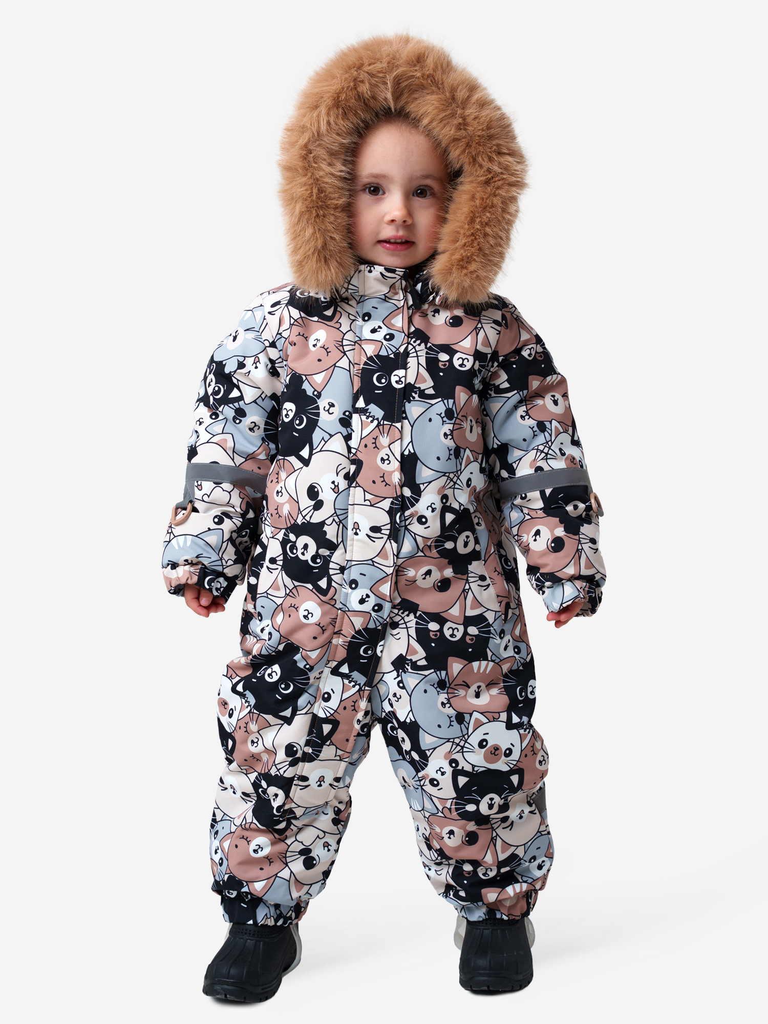 Изображение товара Комбинезон зимний для девочек PlayToday 32523003PLTDP3B-