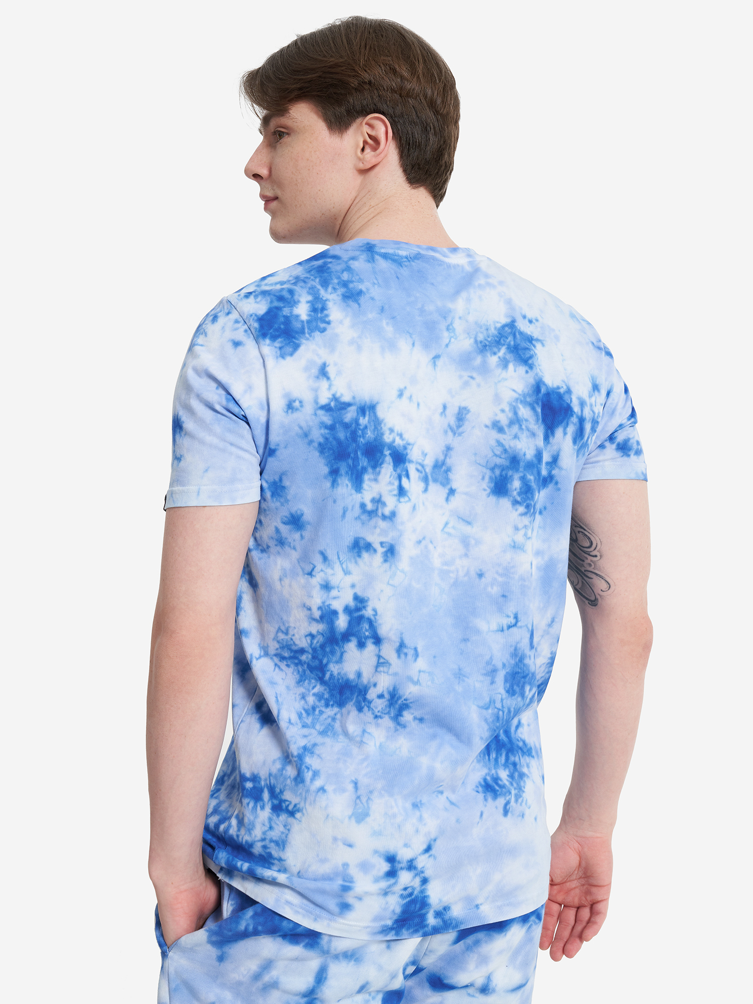 Футболка мужская Ellesse Sl Prado Tie Dye, Синий 617825E0V-0040, размер 46-48 - фото 3