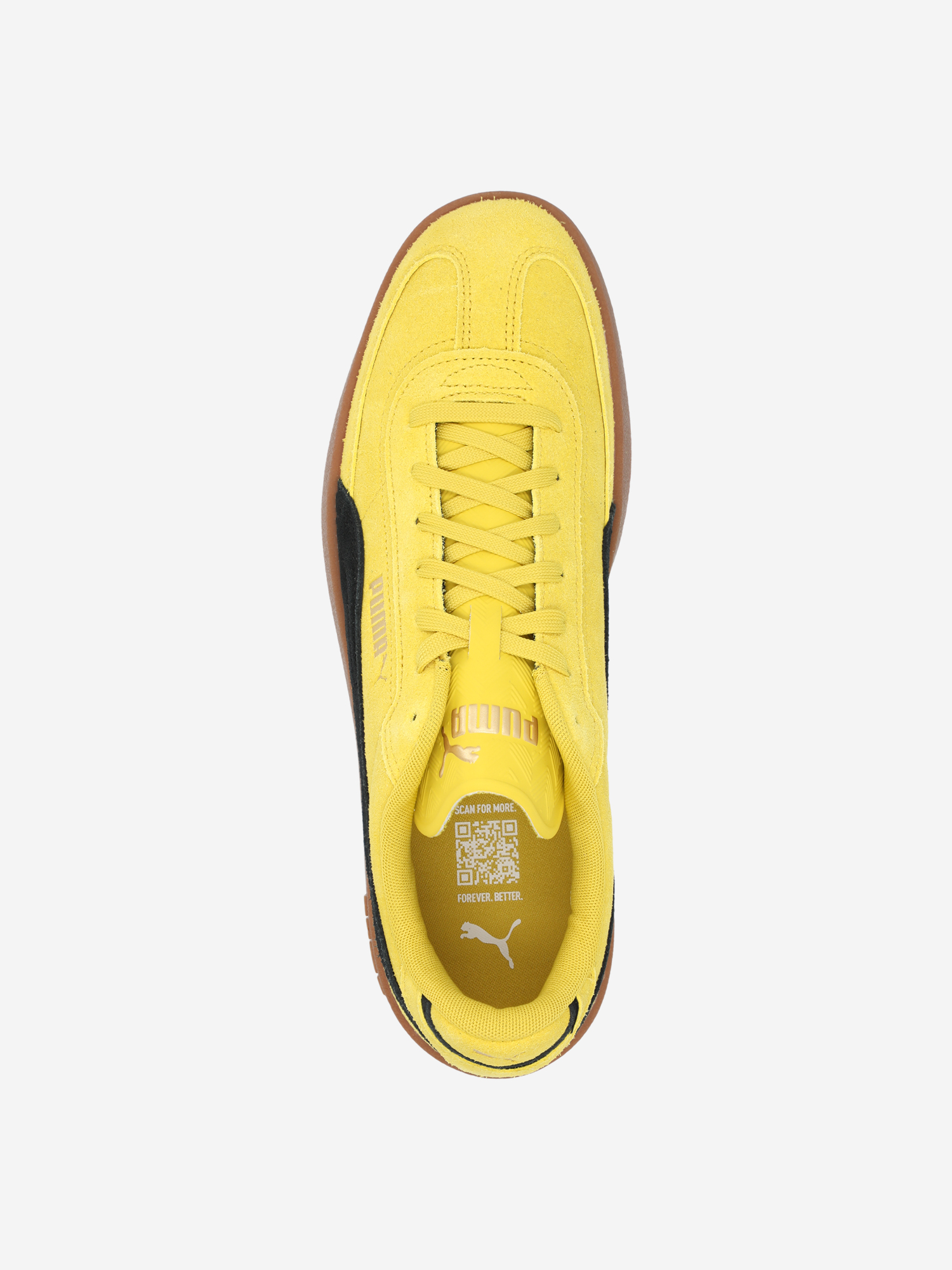 Кеды мужские PUMA Club II Era Suede, Желтый 5