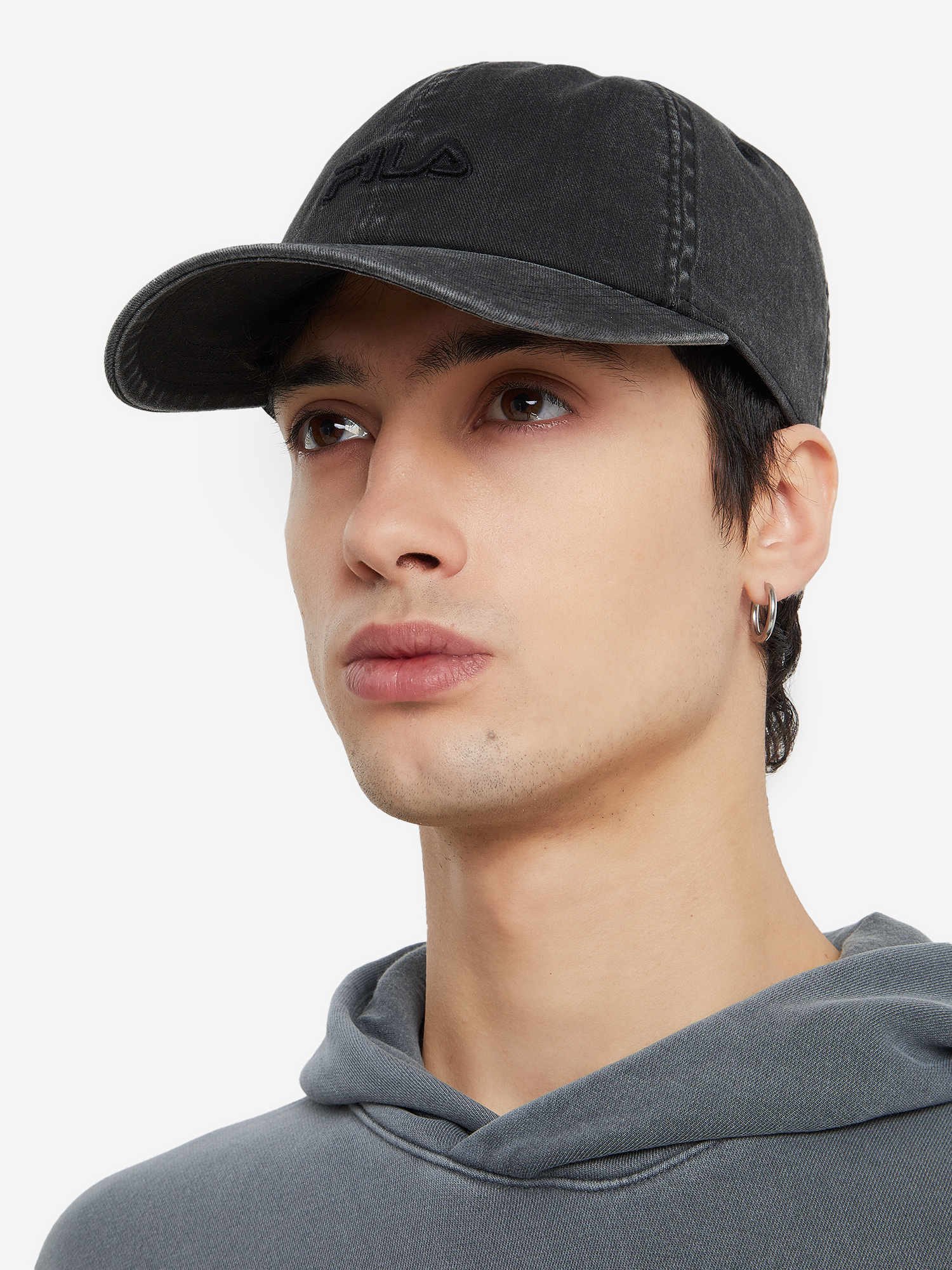 фото Бейсболка fila, черный