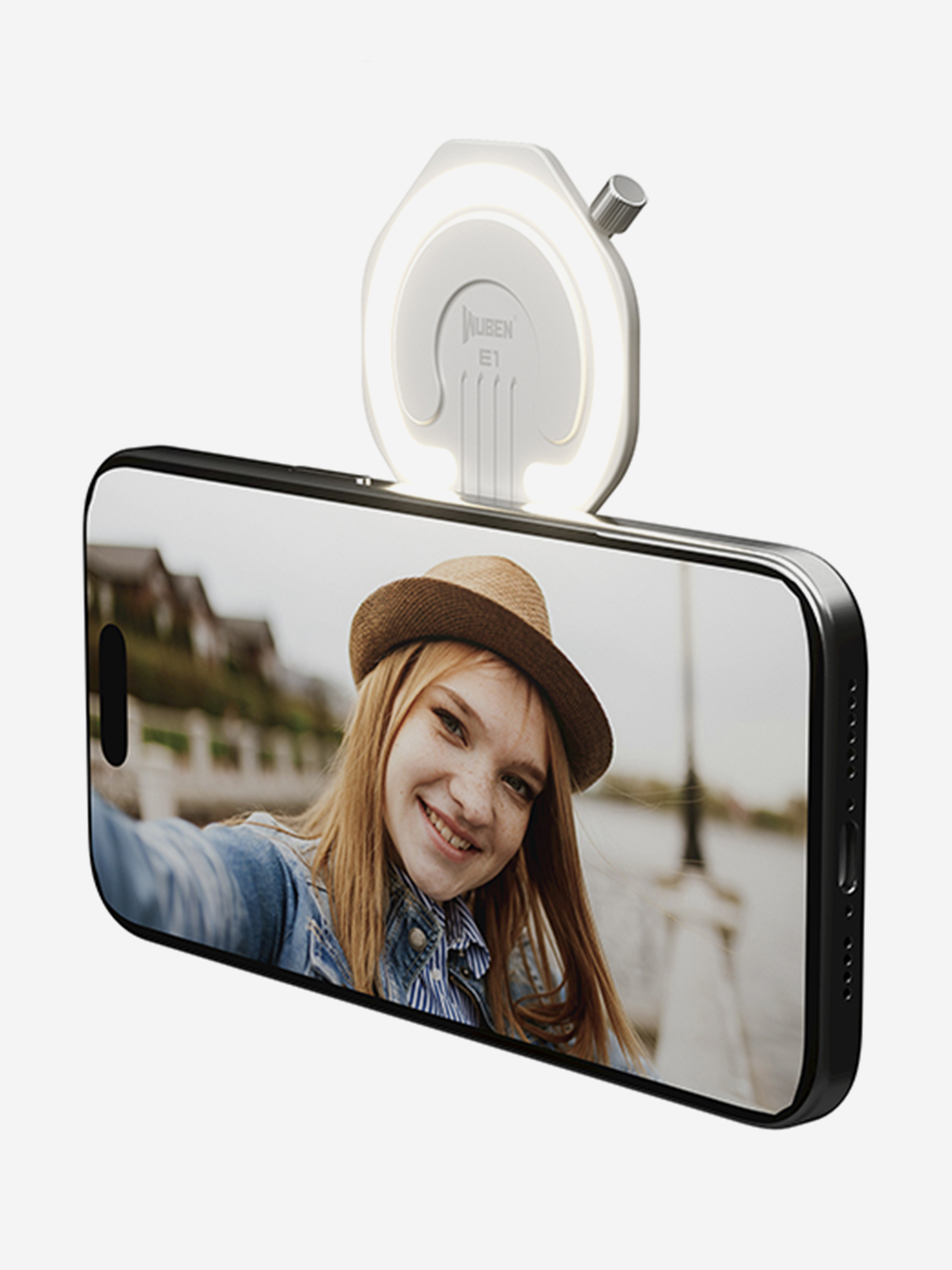 

Фонарь для смартфона Wuben E1, Белый